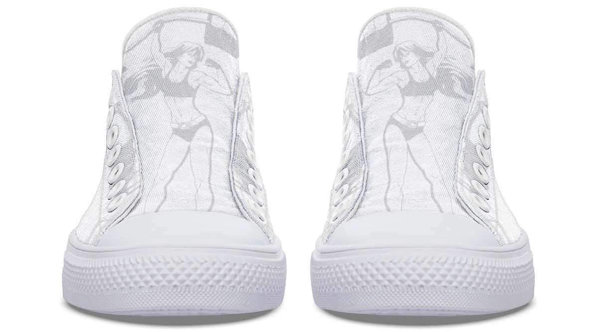 Live Love Lift White Lowtop Sneaker