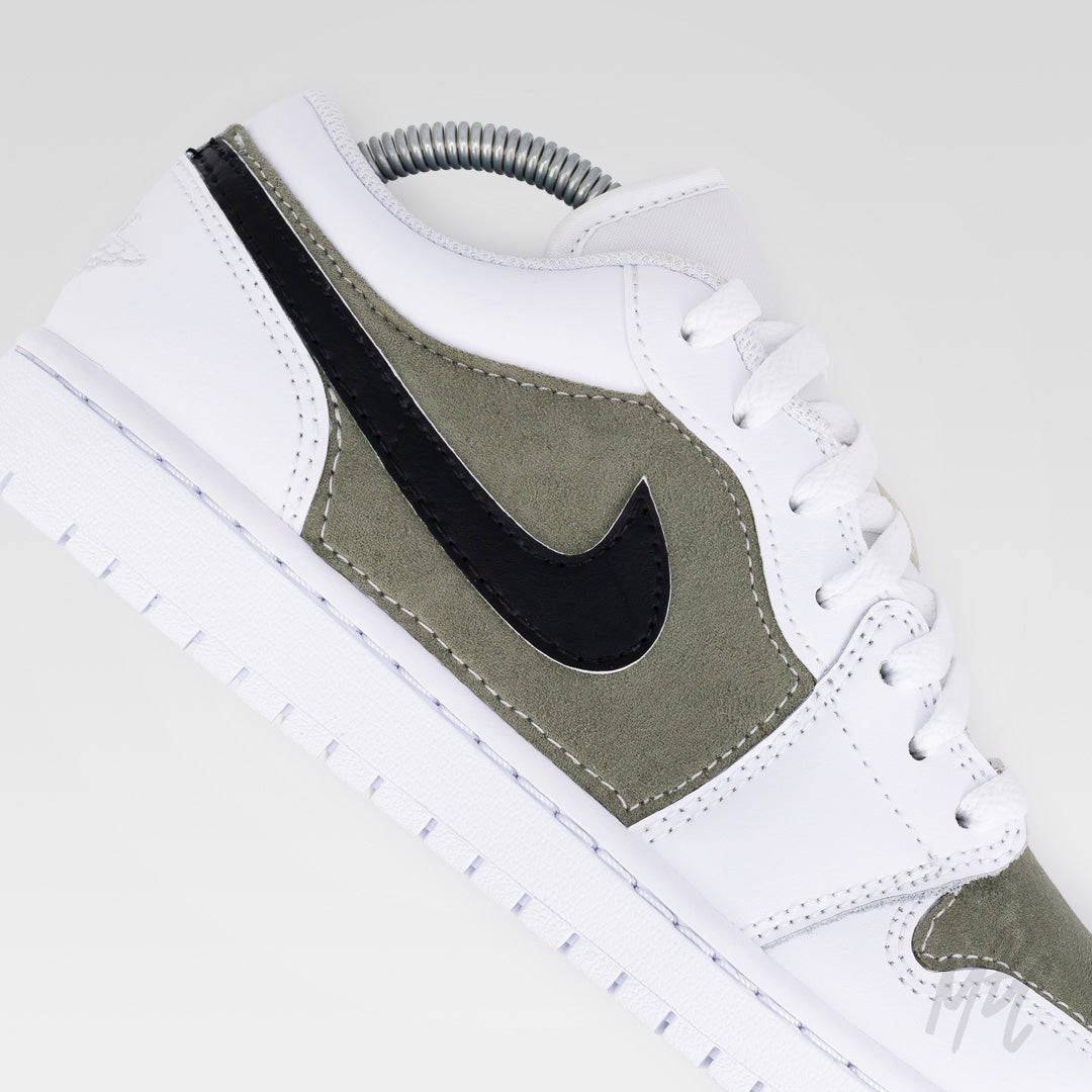 Sage Green Suede - Jordan 1 Low Custom