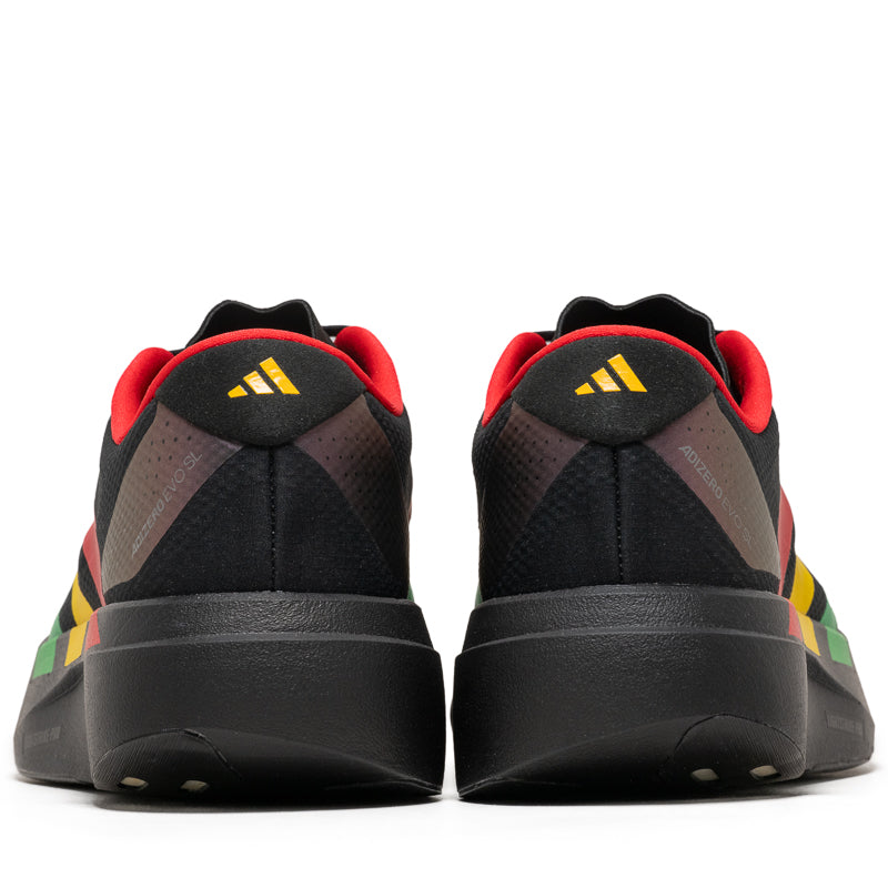 Bob Marley x Adidas Adizero EVO SL Woven - Core Black/Vivid Green