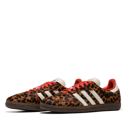 Women's Adidas Samba OG - Core Black/Preloved Red