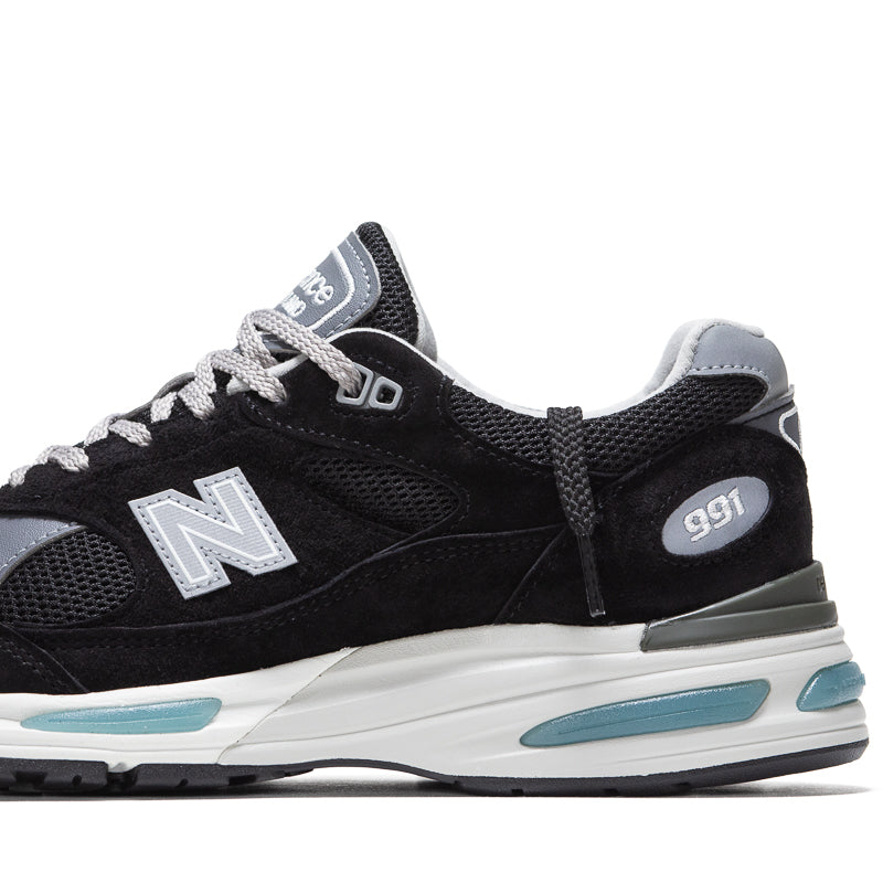 New Balance Made In UK 991v2 - Black/Smoked Pearl