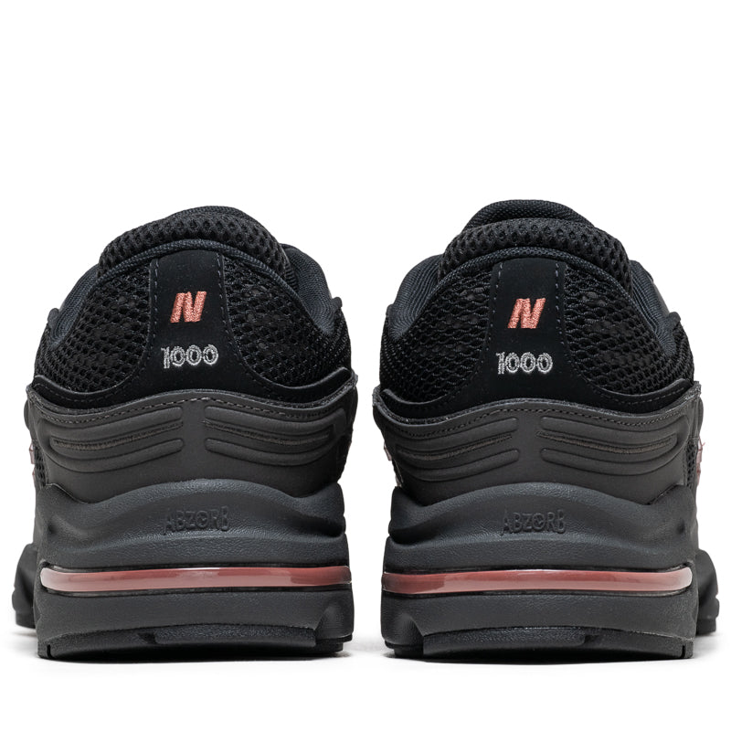 New Balance 1000G - Black Metallic/Red Rock