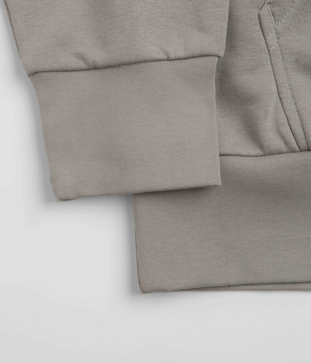 The North Face Simple Dome Light Full Zip Hoodie - Stone Slab