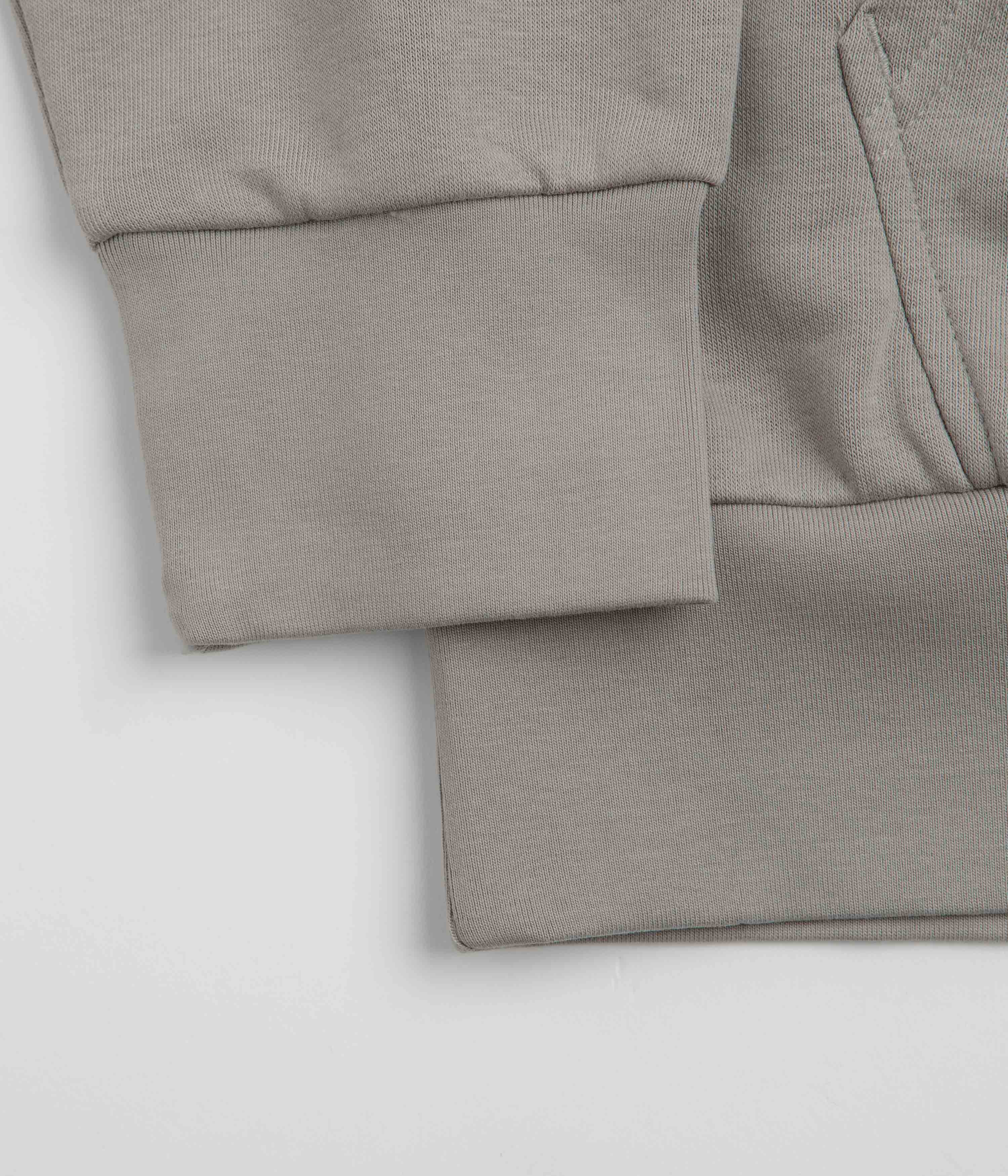 The North Face Simple Dome Light Full Zip Hoodie - Stone Slab