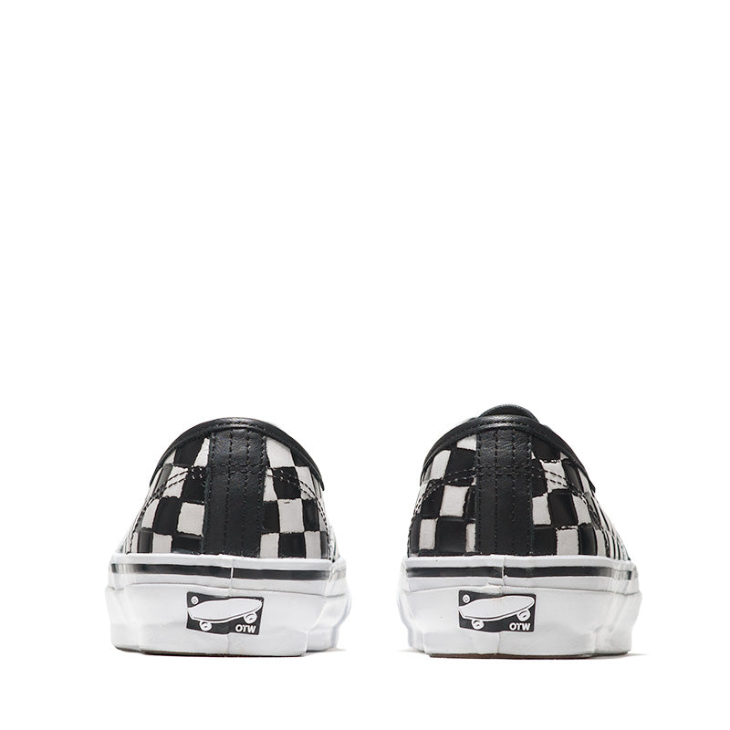 Vans Authentic 44 Vibram - Leather Check Black/White