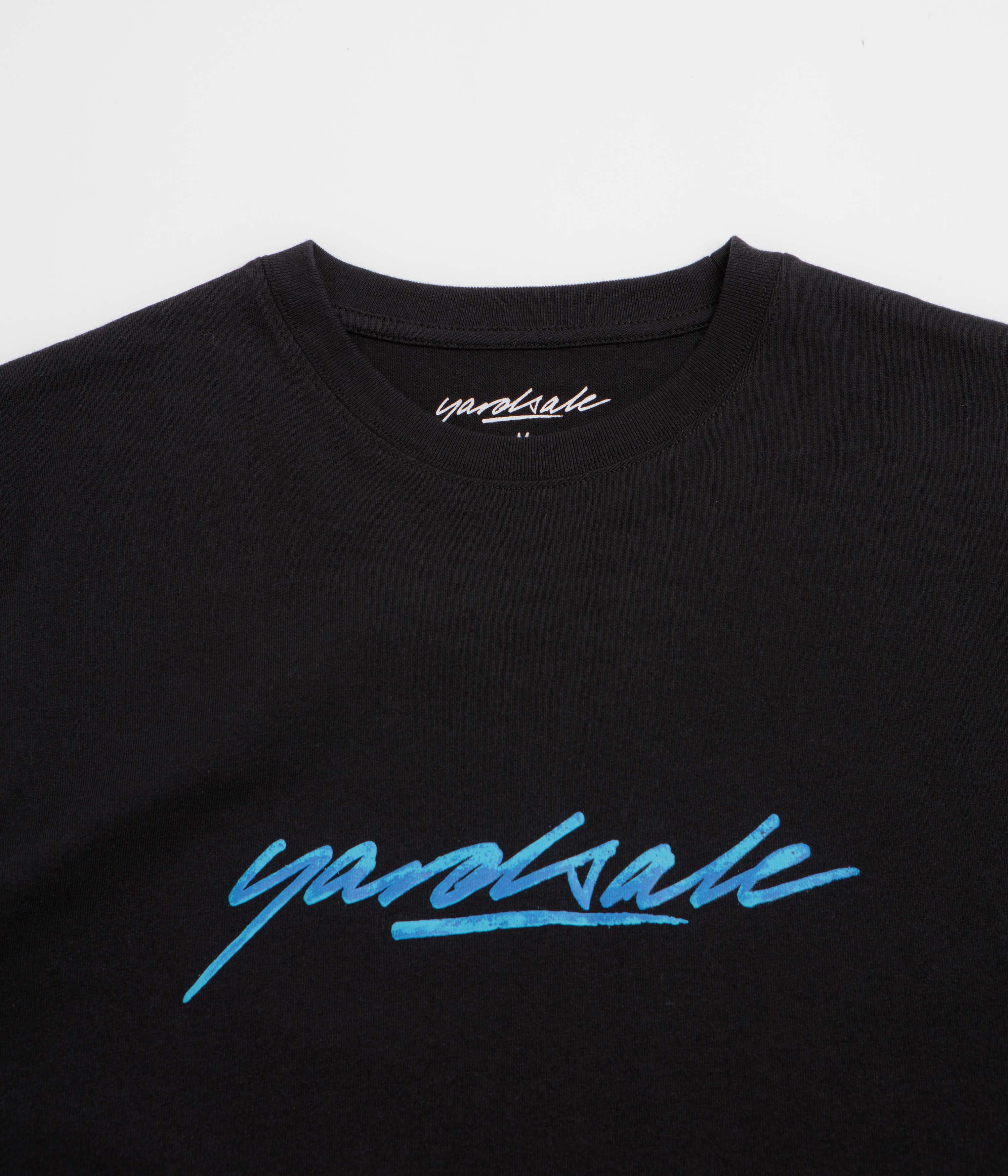 Yardsale Script T-Shirt - Black / Blue