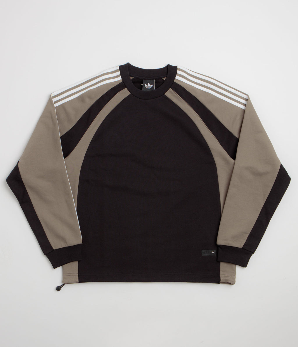 Adidas FS+ Crewneck Sweatshirt - Black / Khaki Six
