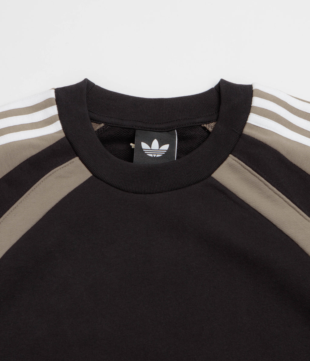 Adidas FS+ Crewneck Sweatshirt - Black / Khaki Six