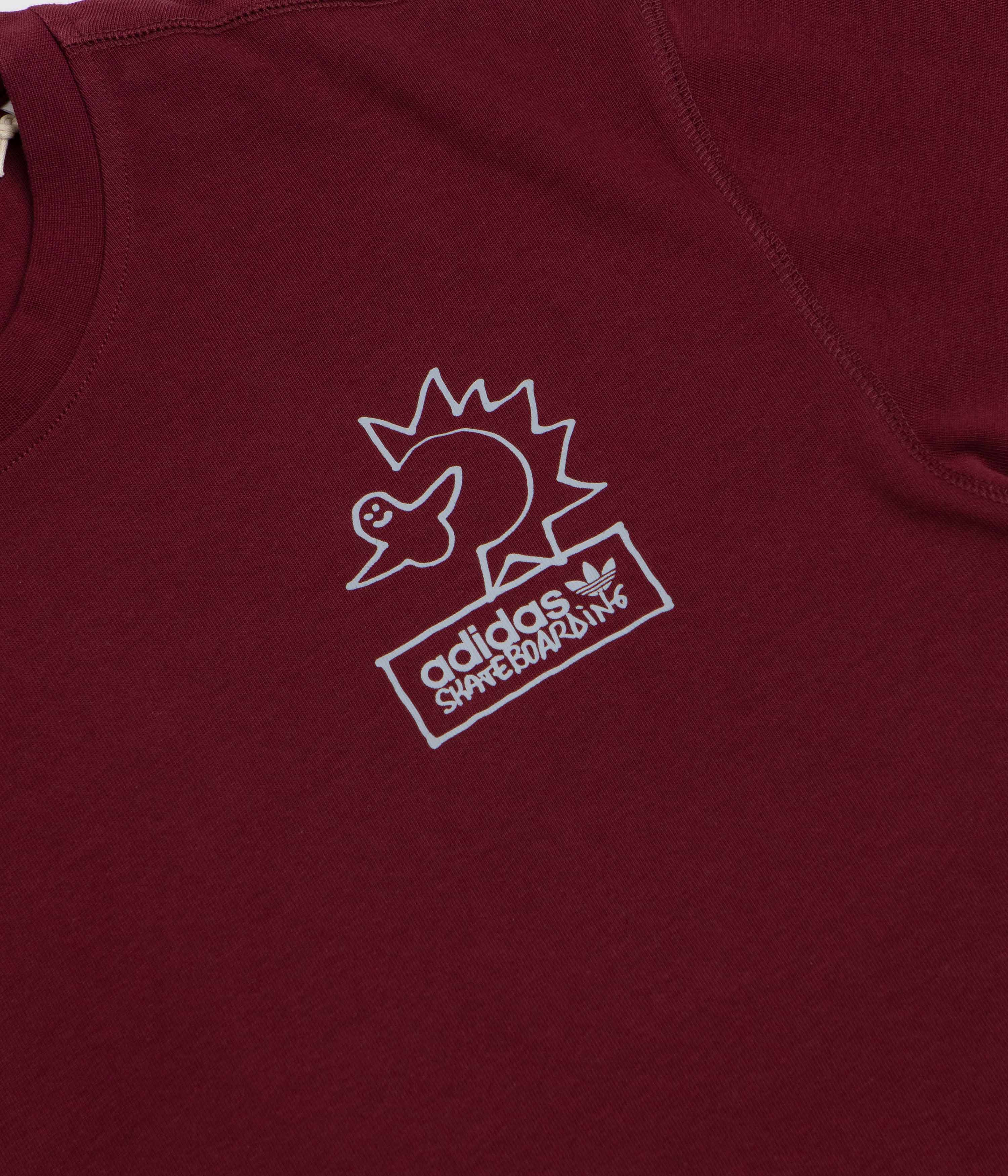 Adidas Gonz NA T-Shirt - Shadow Red / Halo Silver