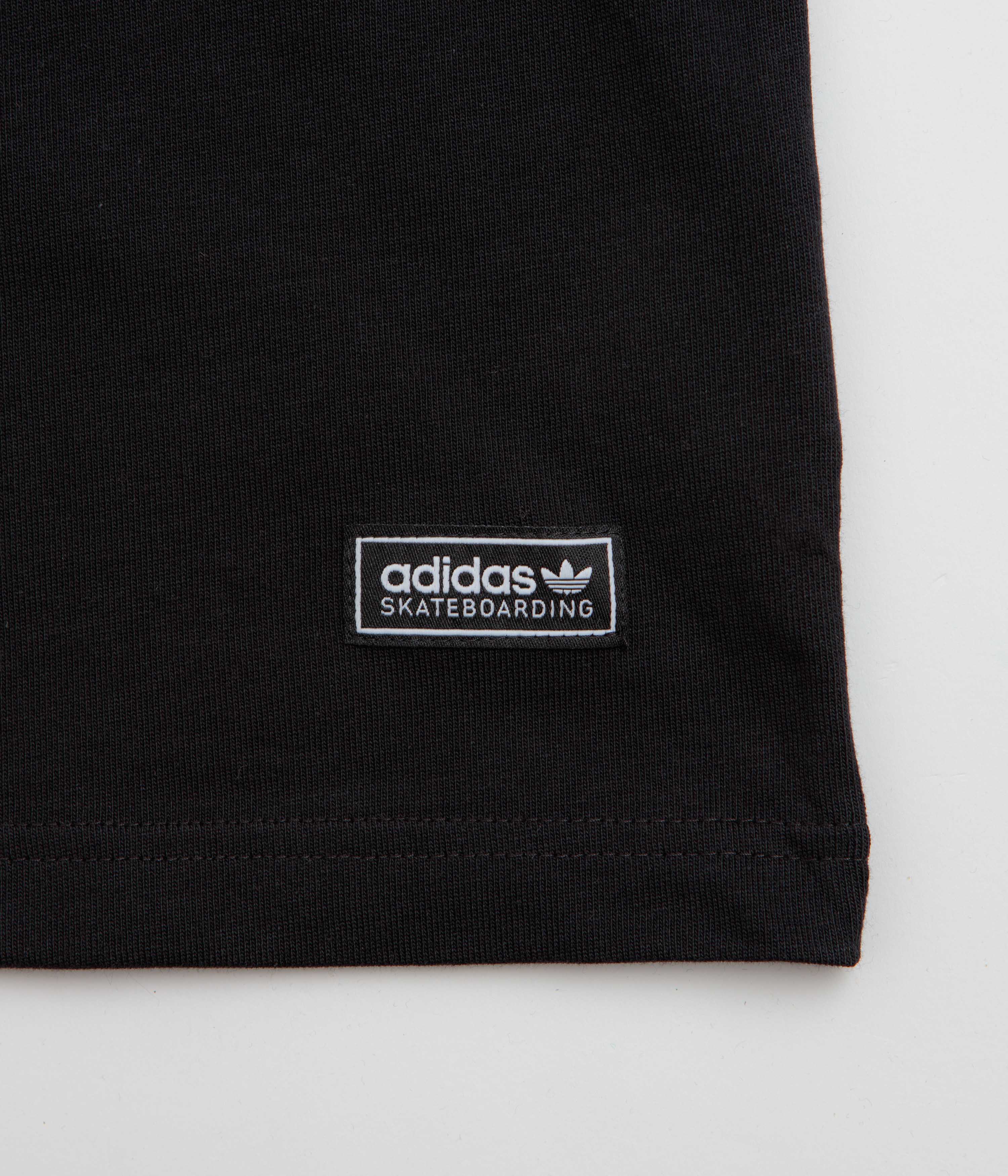 Adidas Ringer T-Shirt - Black / Khaki Three