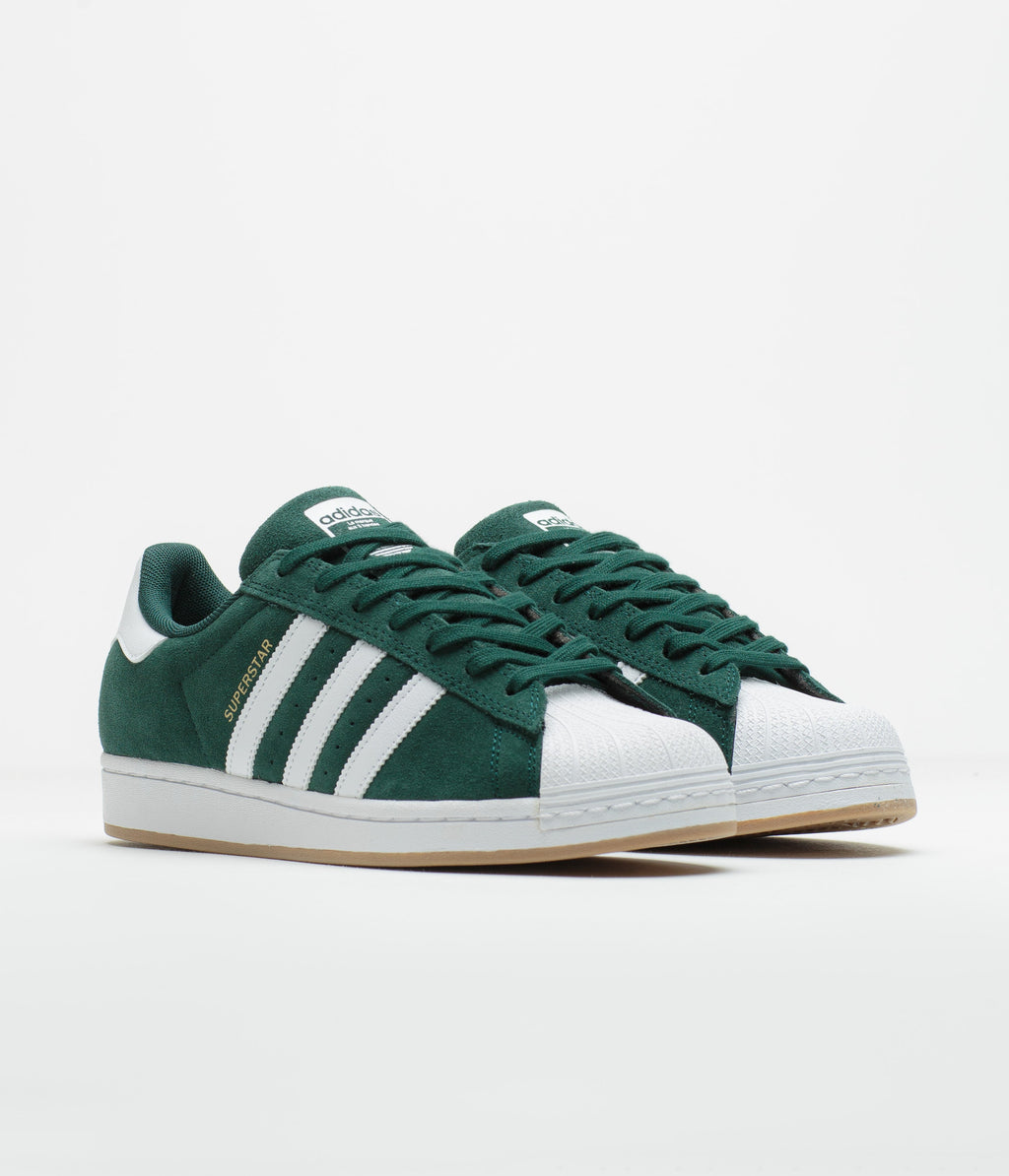 Adidas Superstar ADV Shoes - Aurora Ivy / FTWR White / Gold Metallic