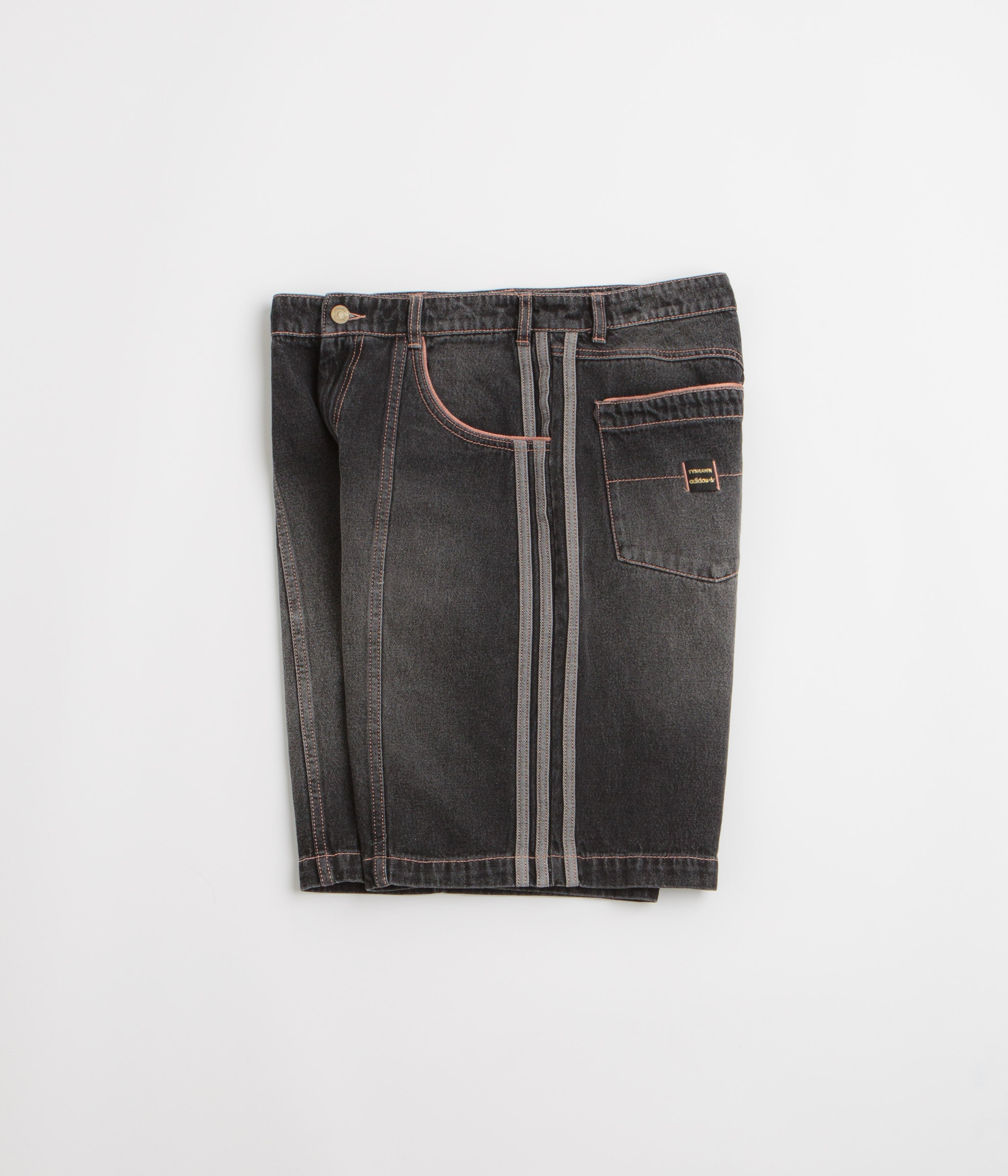 Adidas Tyshawn Denim Shorts - Black