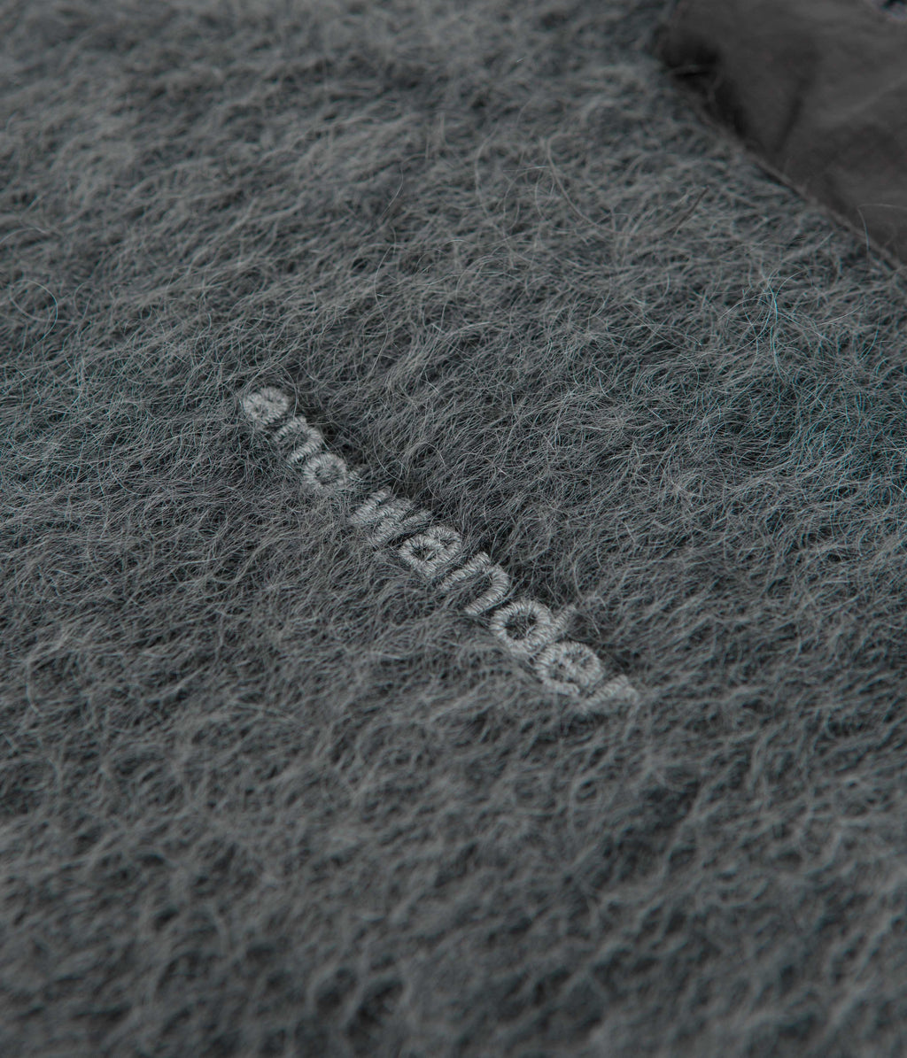 and wander Mohair Wool Sweatshirt - Grey
