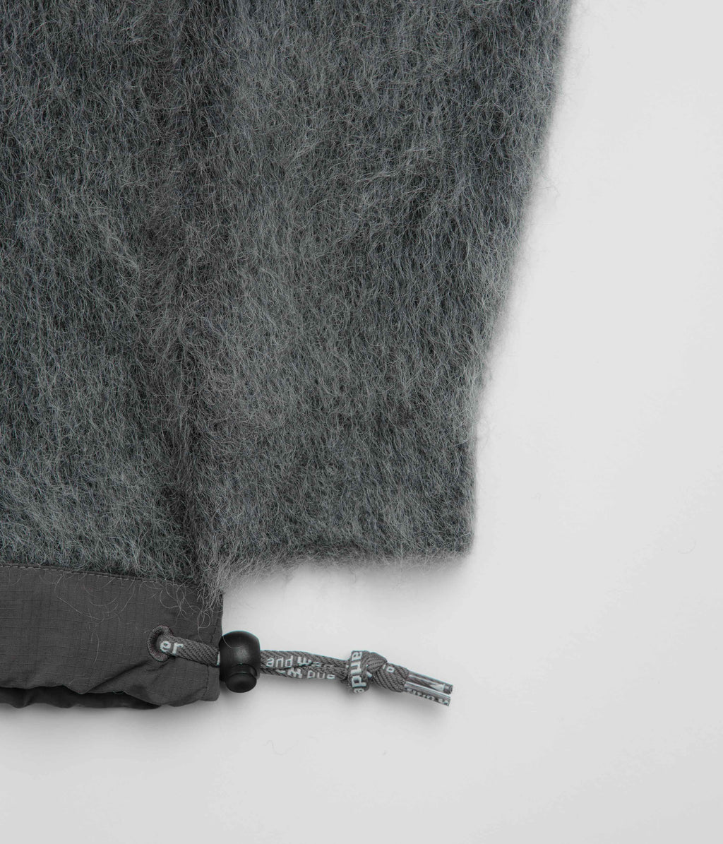 and wander Mohair Wool Sweatshirt - Grey