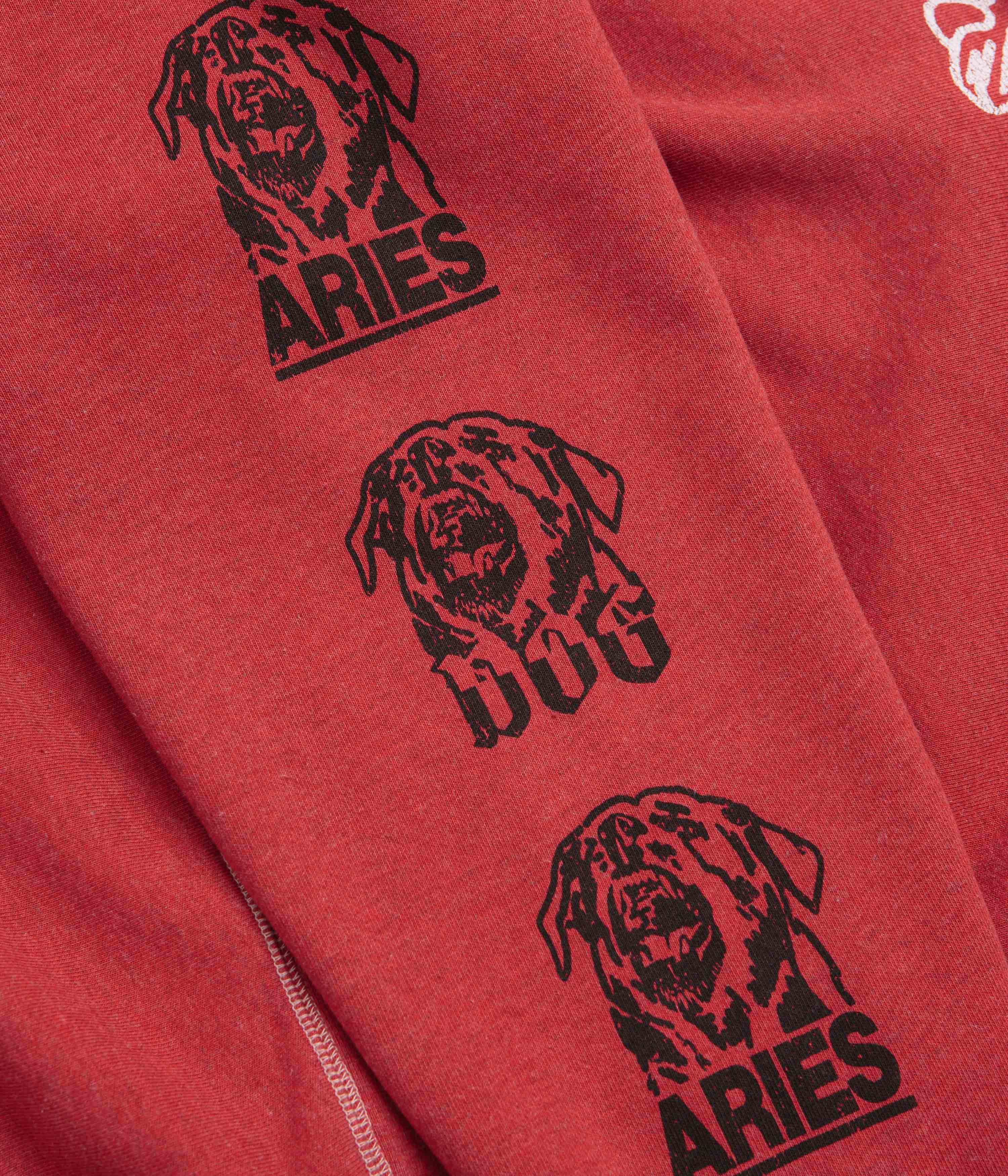 Champion x Aries Worry Crewneck Sweatshirt - Red