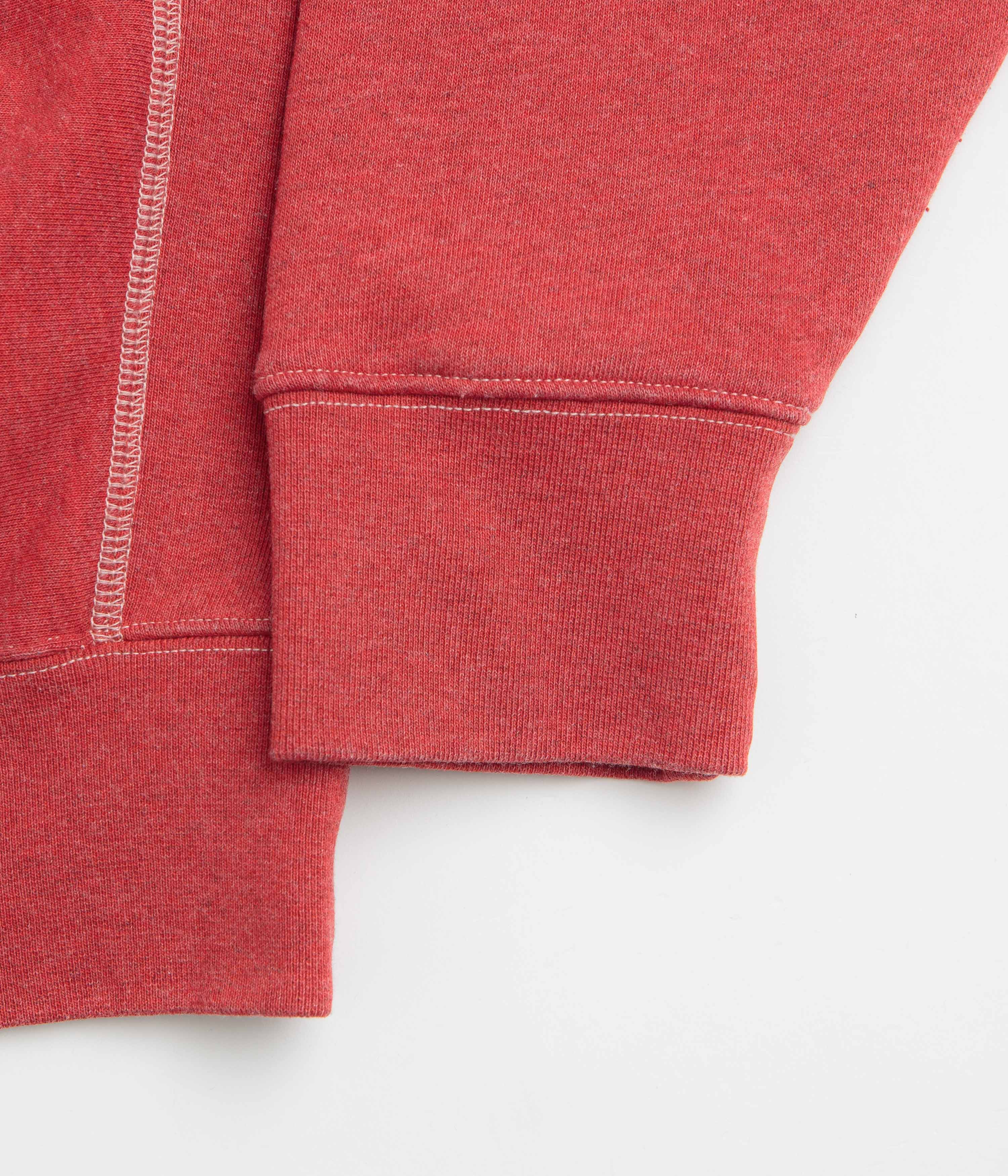 Champion x Aries Worry Crewneck Sweatshirt - Red