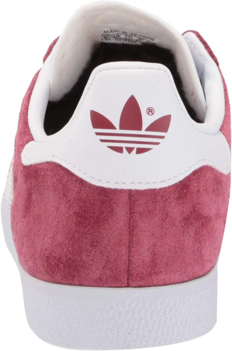 Men's adidas Gazelle Collegiate Burgundy/Ftwr Wht-Gld Mtllic (B41645)