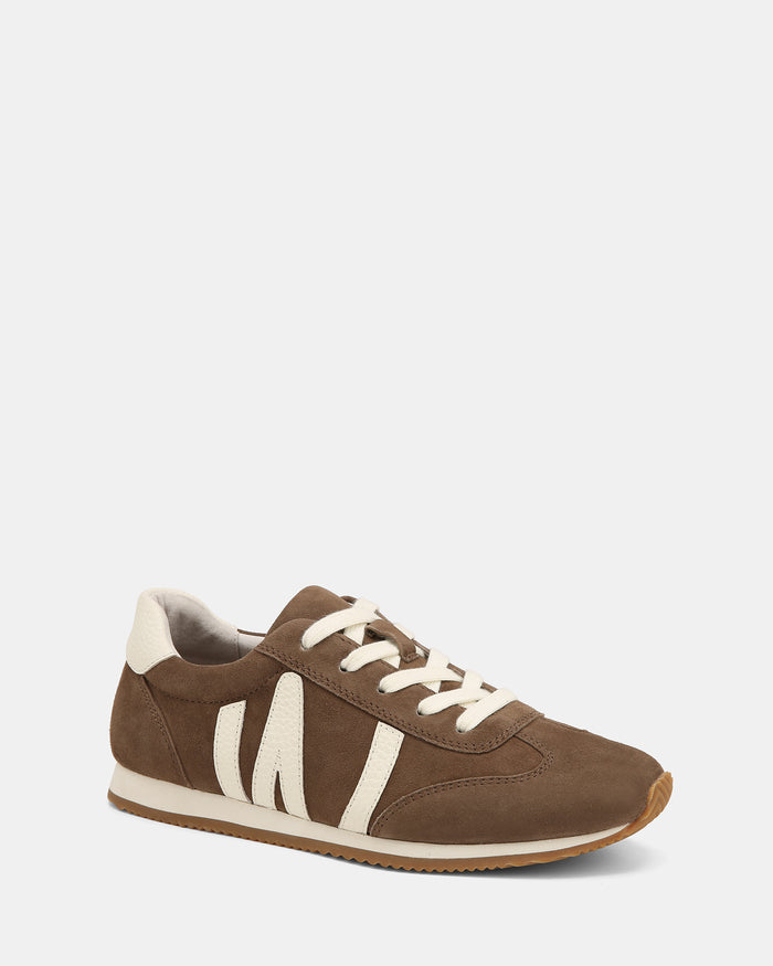 Billy Espresso Suede Leather Sneaker
