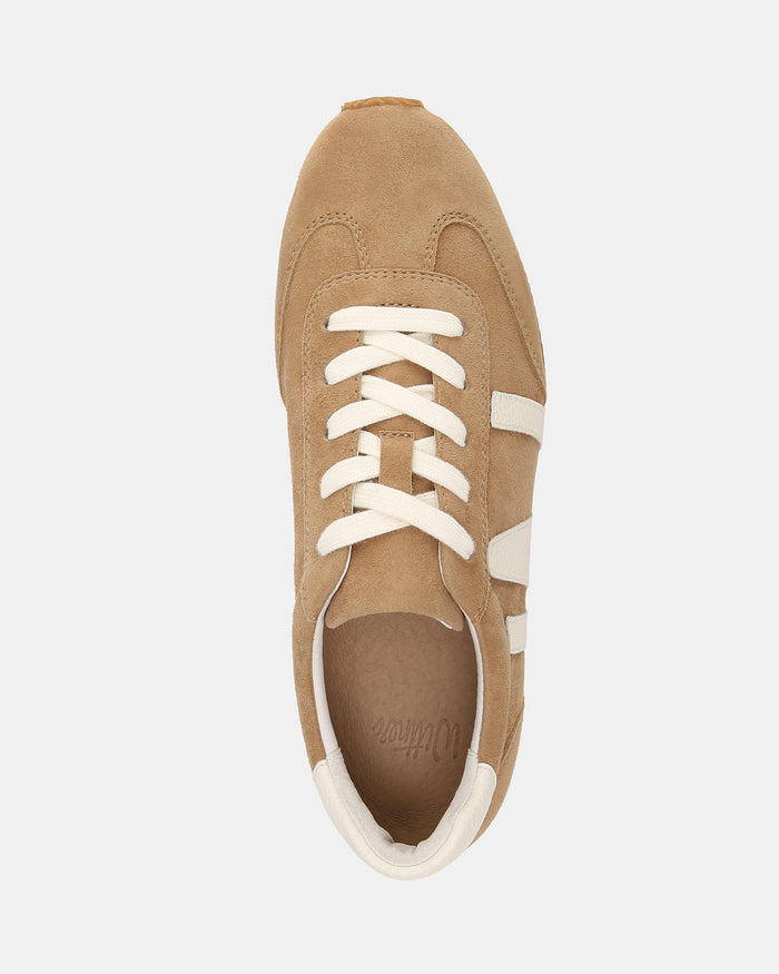 Billy Fawn Suede Leather Sneaker