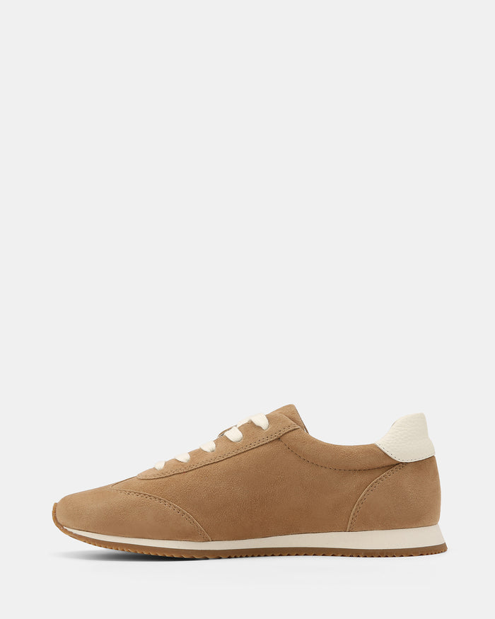Billy Fawn Suede Leather Sneaker
