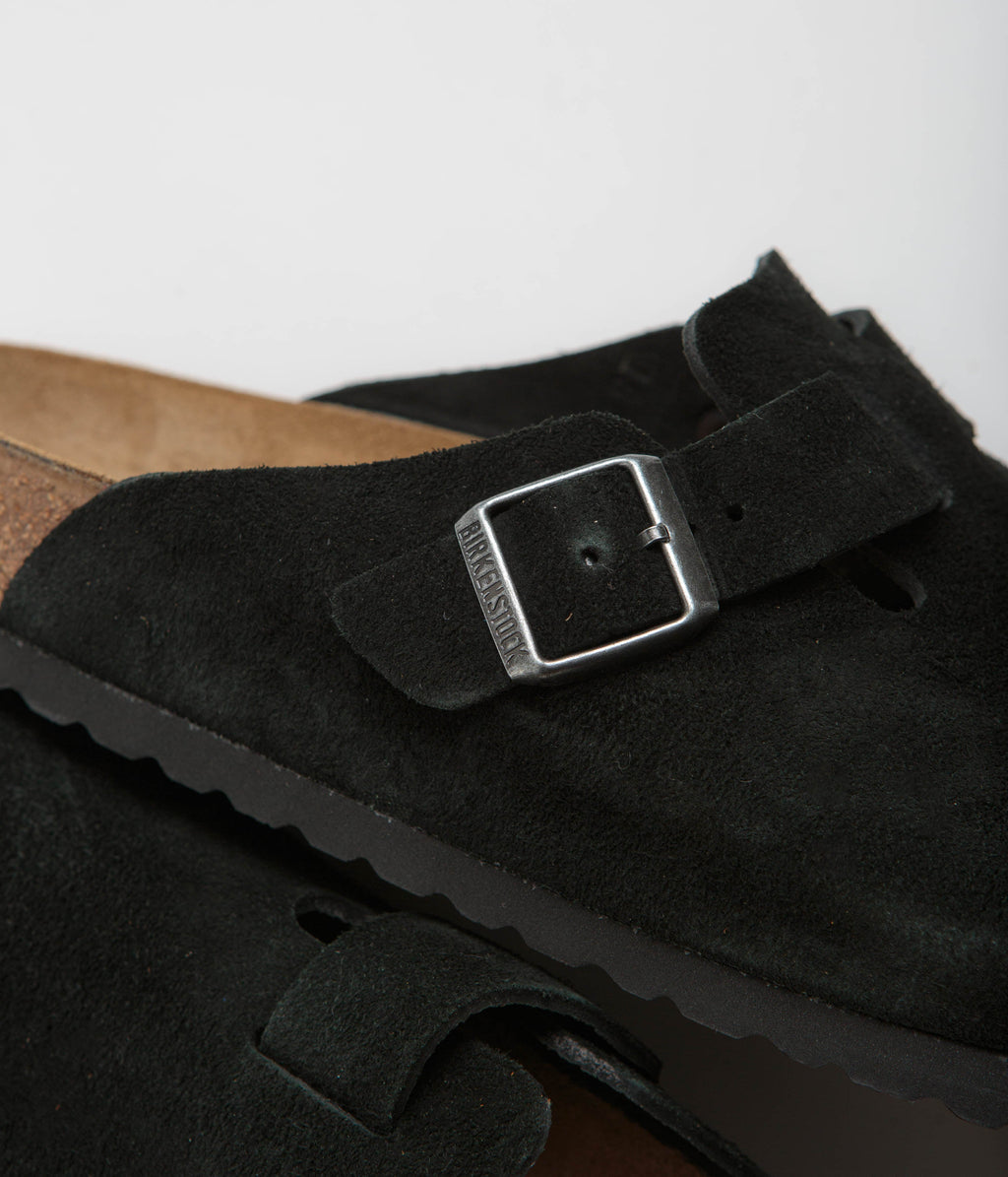 Birkenstock Boston Clogs - Black / Black