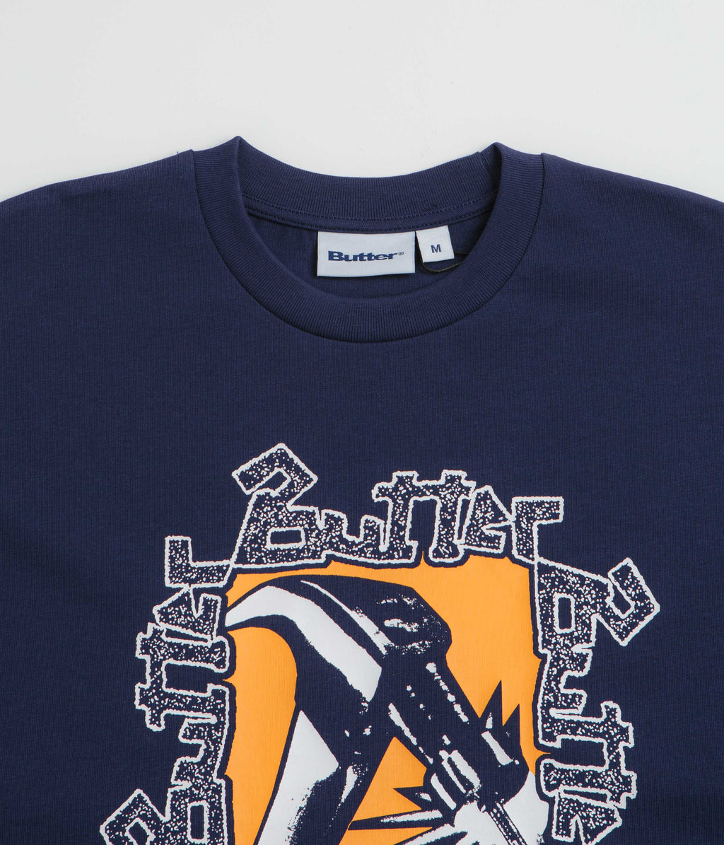Butter Goods Hammer T-Shirt - Midnight