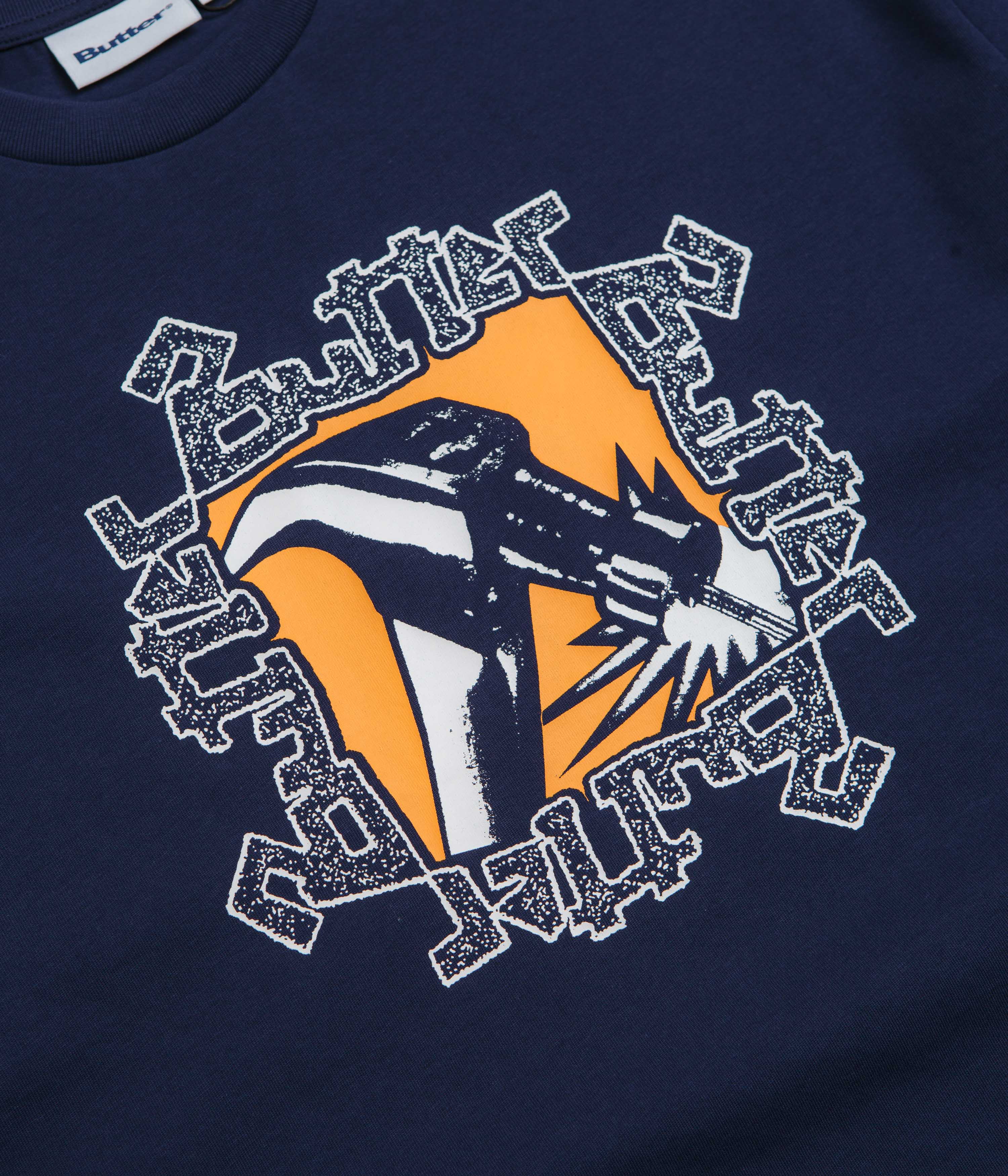 Butter Goods Hammer T-Shirt - Midnight