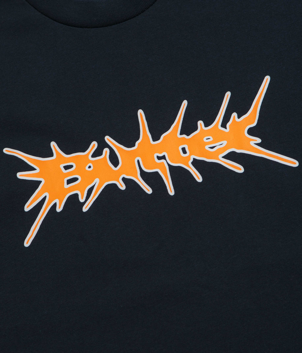 Butter Goods Nail Logo T-Shirt - Navy