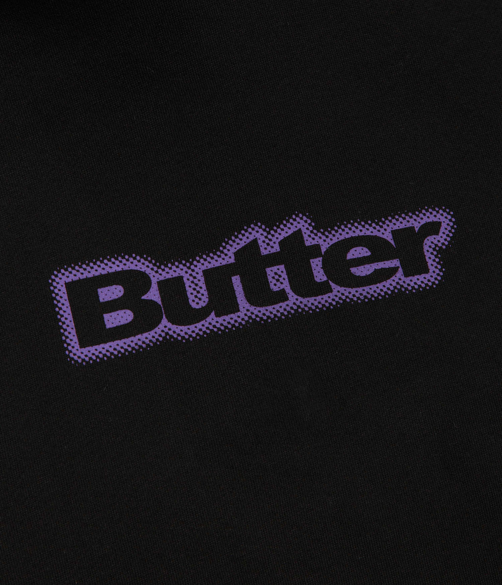 Butter Goods Radiant Logo Hoodie - Black