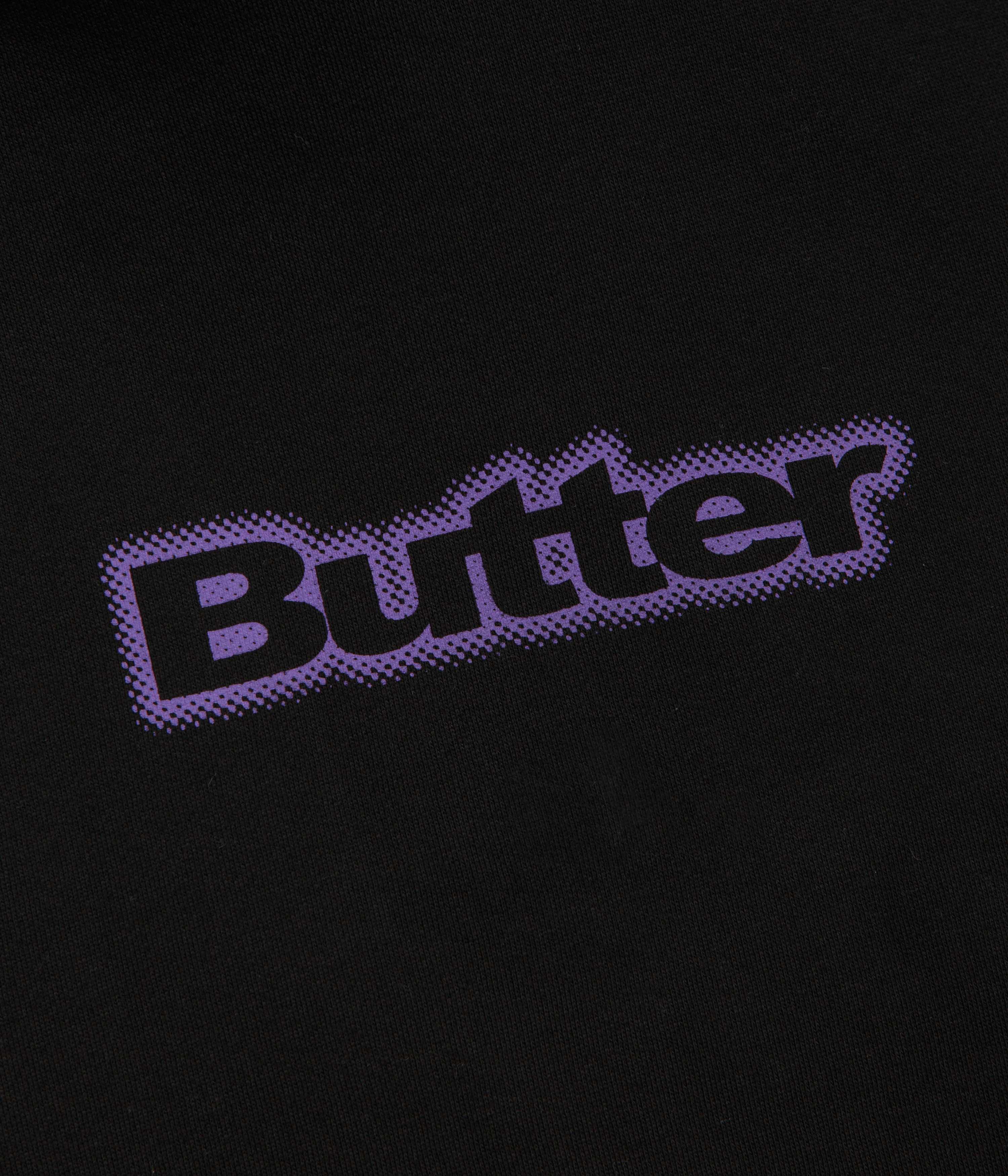 Butter Goods Radiant Logo Hoodie - Black