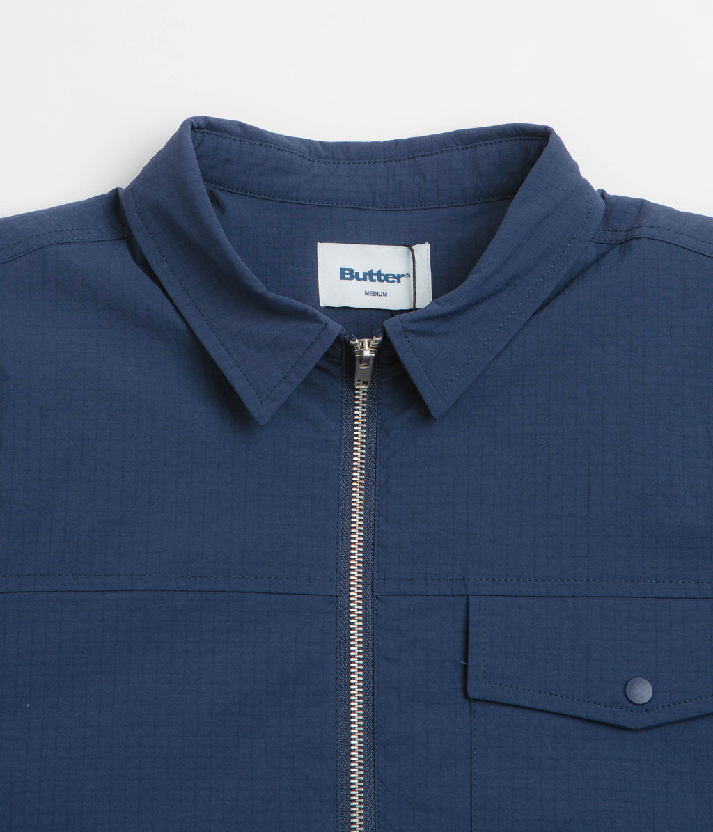 Butter Goods Terrain Insulated Shirt Jacket - Navy