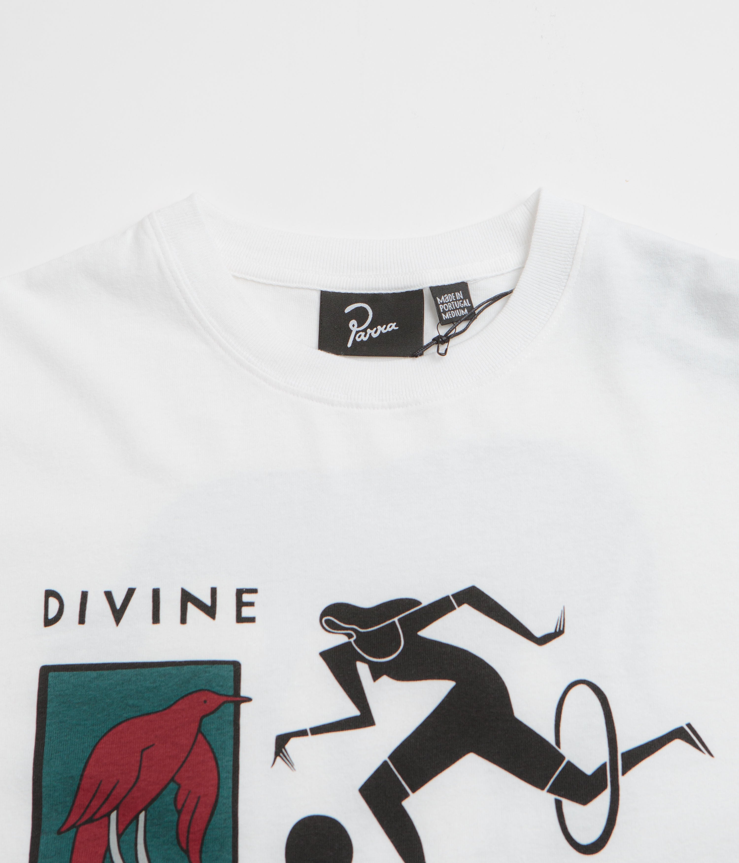 by Parra Divine Hammer Long Sleeve T-Shirt - White