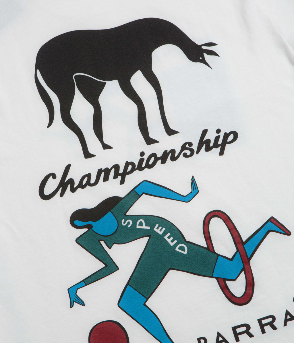 by Parra Divine Hammer Long Sleeve T-Shirt - White