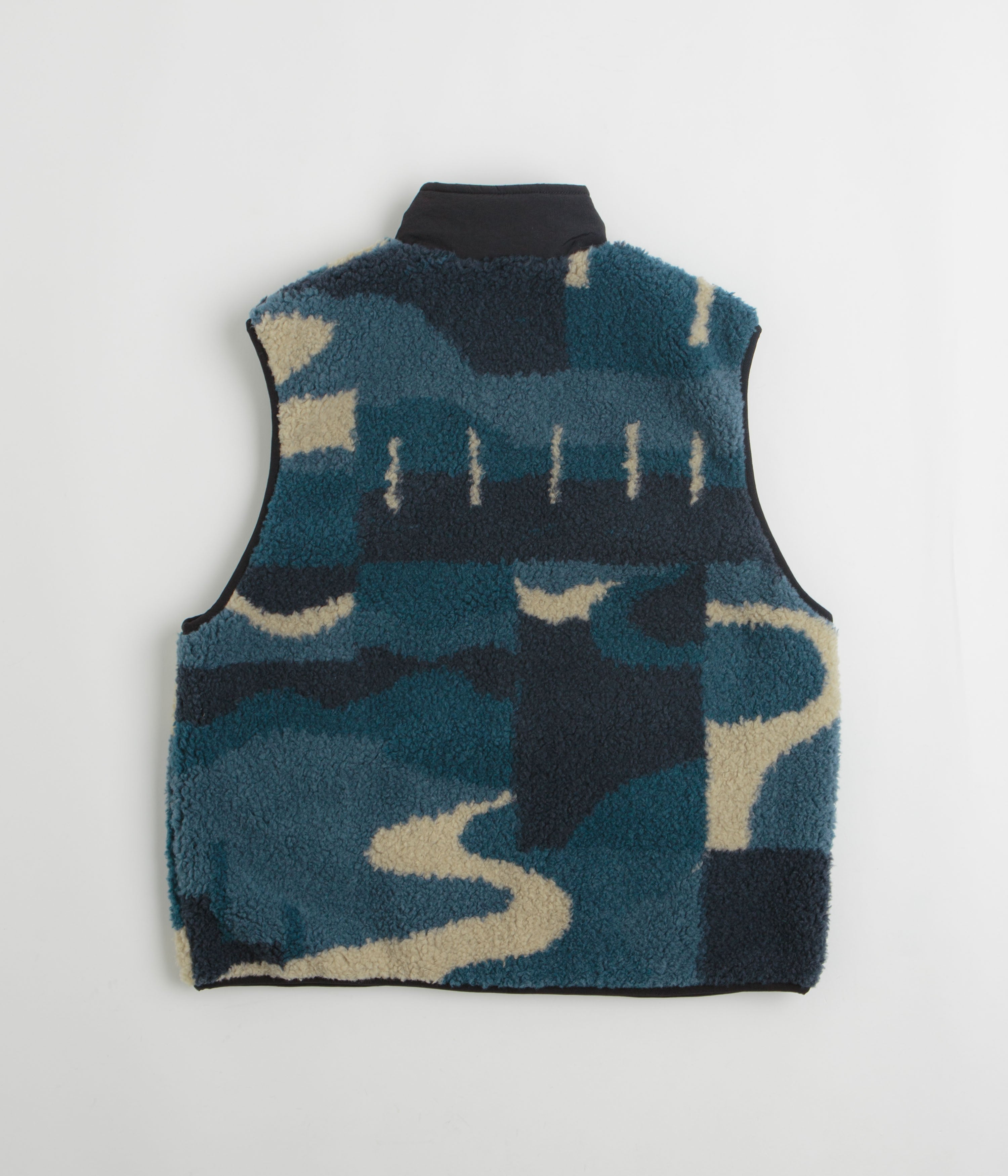 by Parra Infinite Bird Reversible Vest - Navy Blue