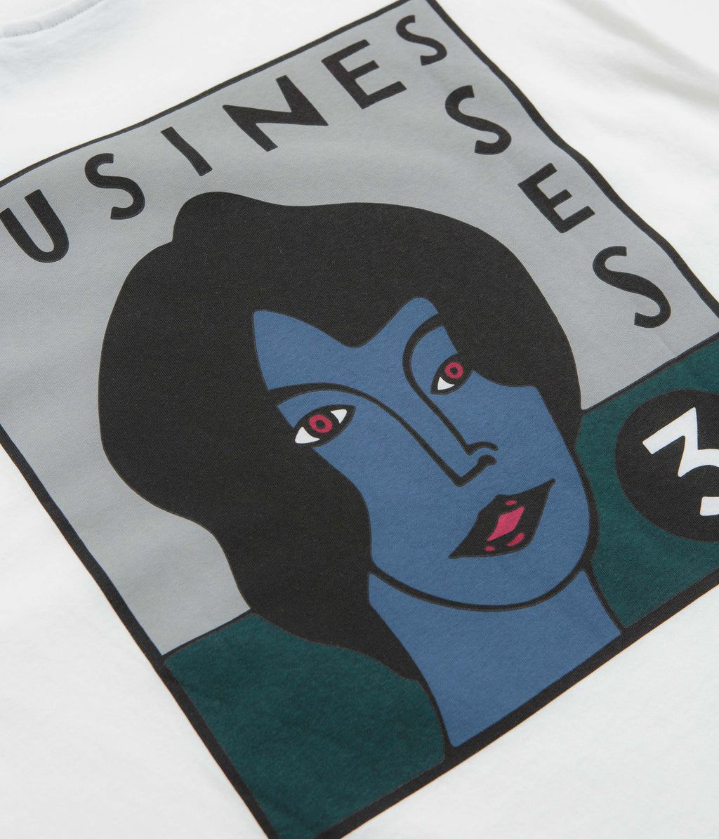 by Parra Nothing Please T-Shirt - White