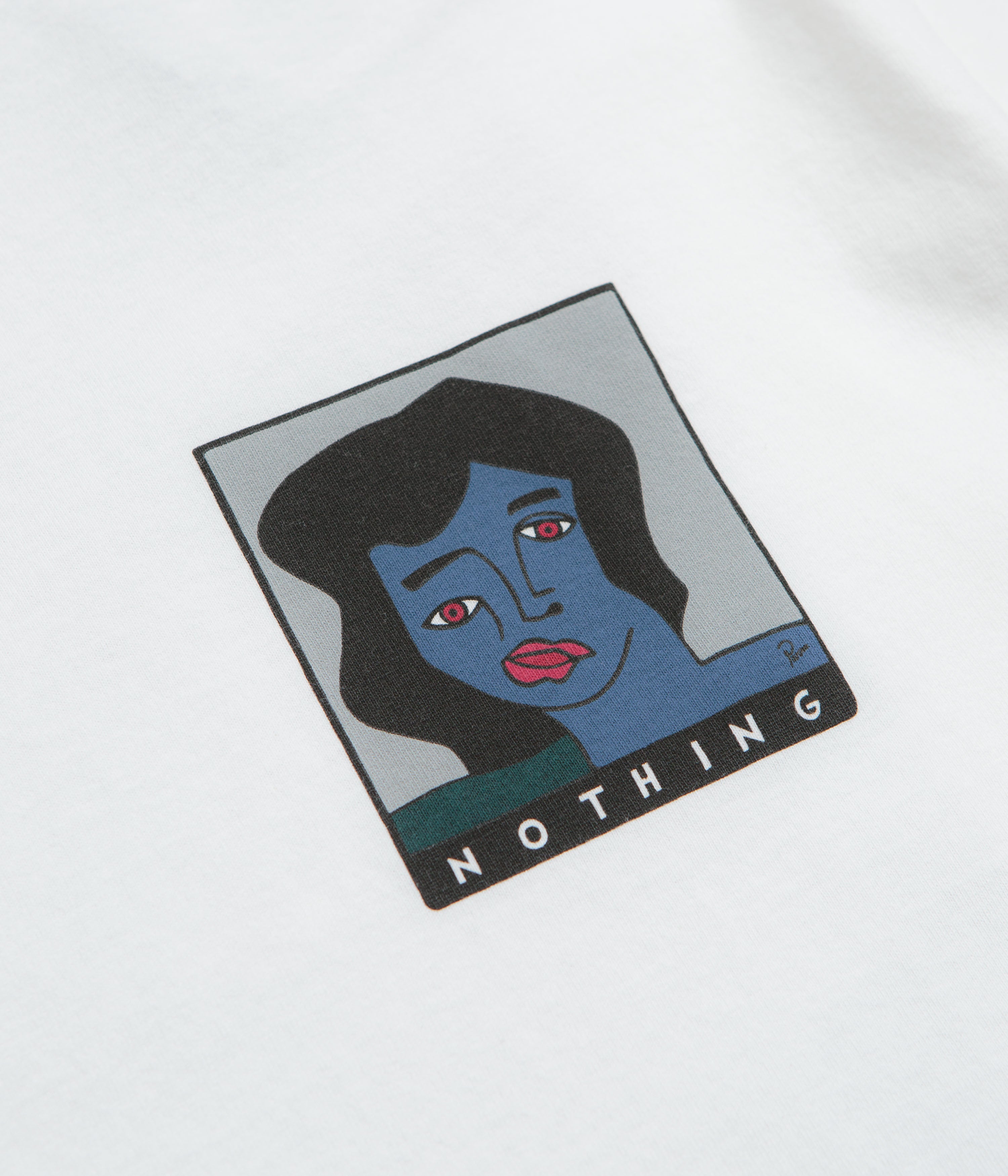 by Parra Nothing Please T-Shirt - White