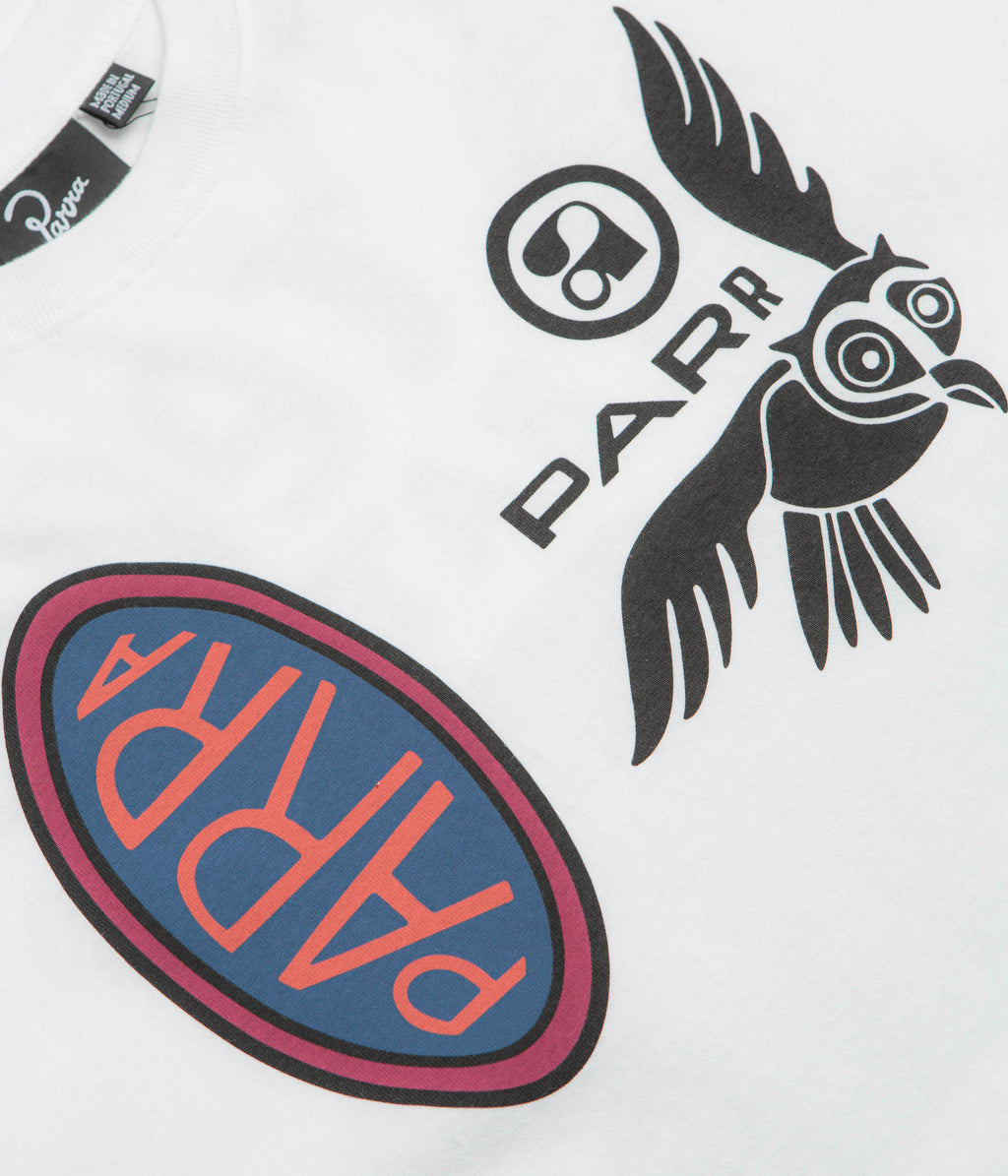 by Parra Team Changes Long Sleeve T-Shirt - White