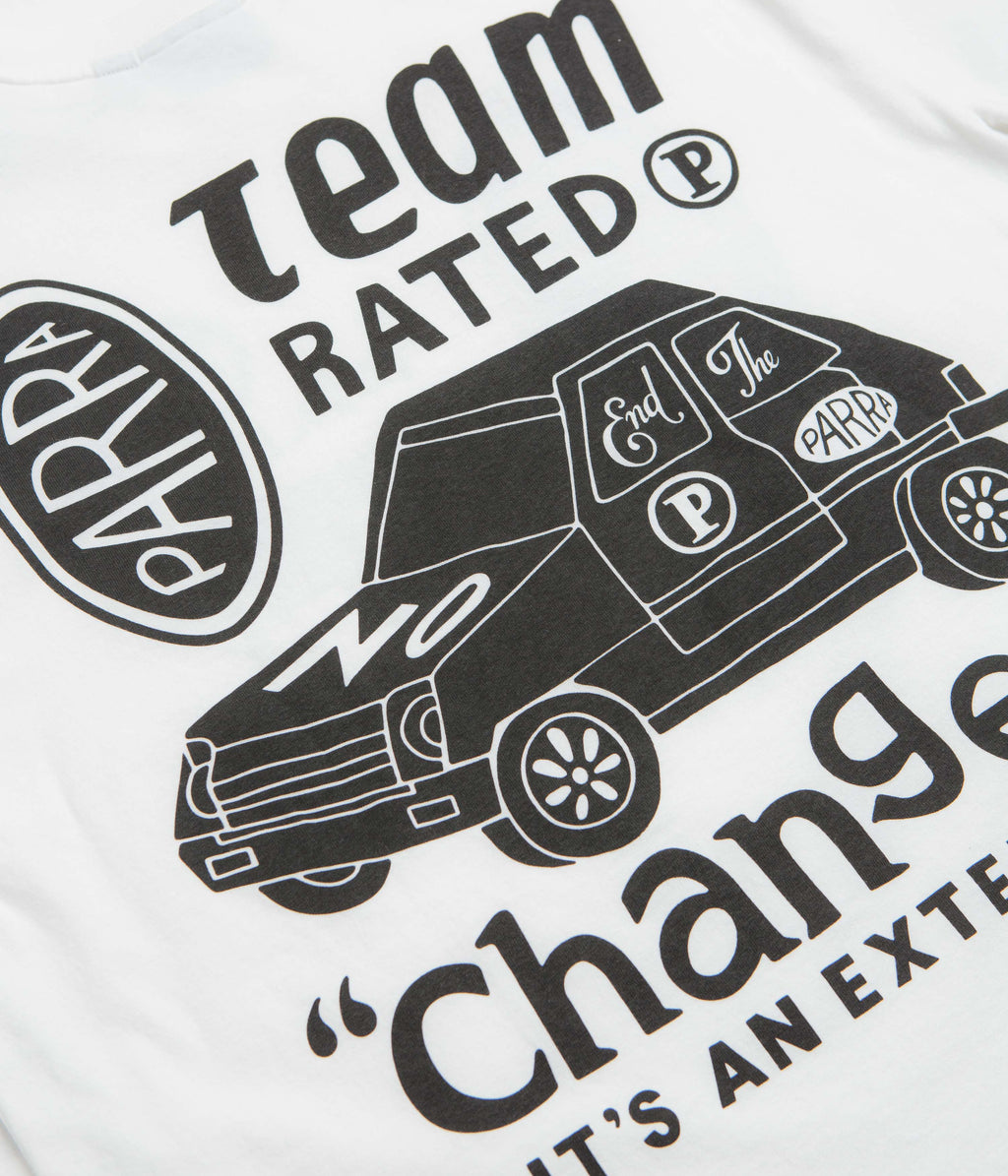 by Parra Team Changes Long Sleeve T-Shirt - White