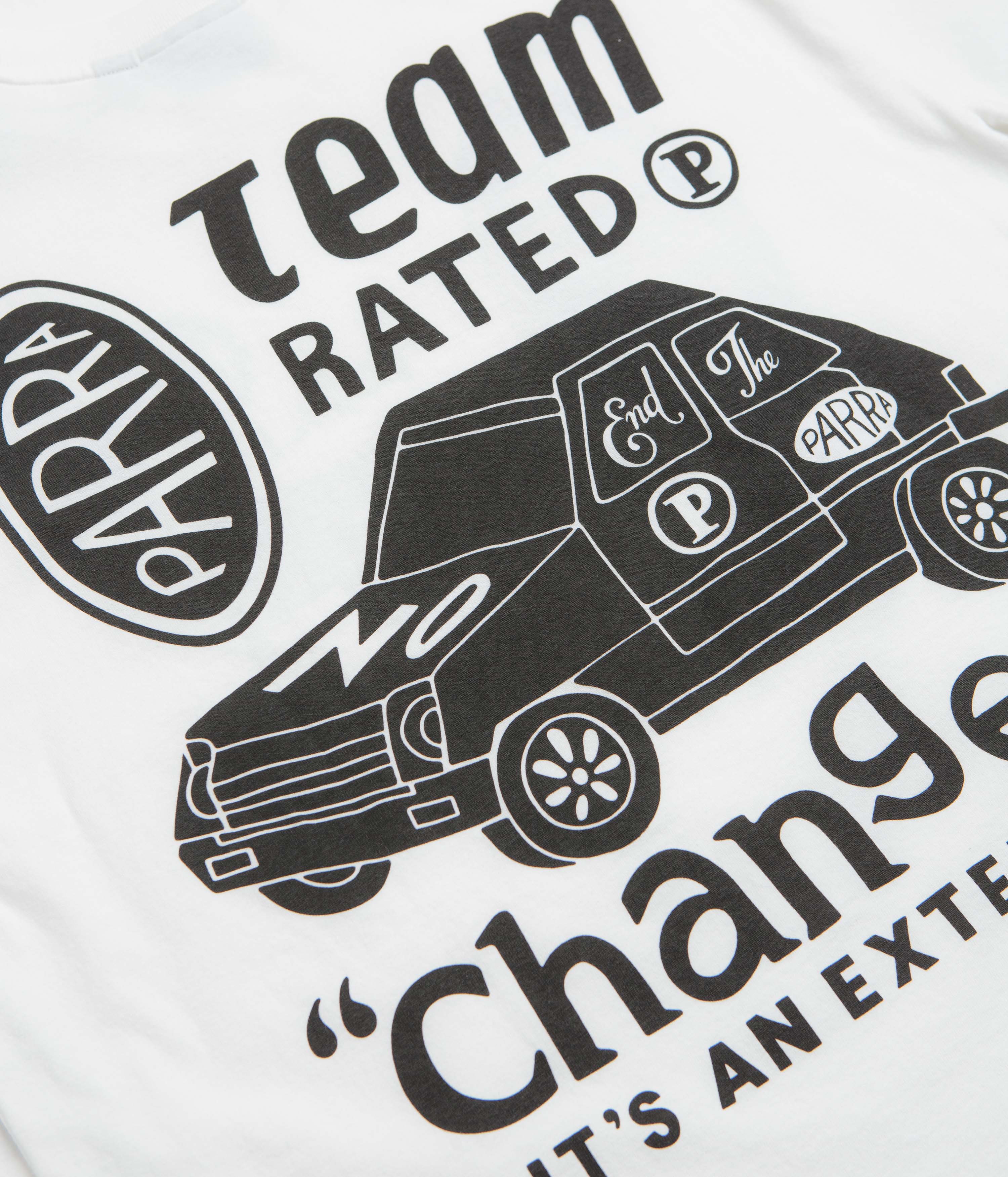 by Parra Team Changes Long Sleeve T-Shirt - White