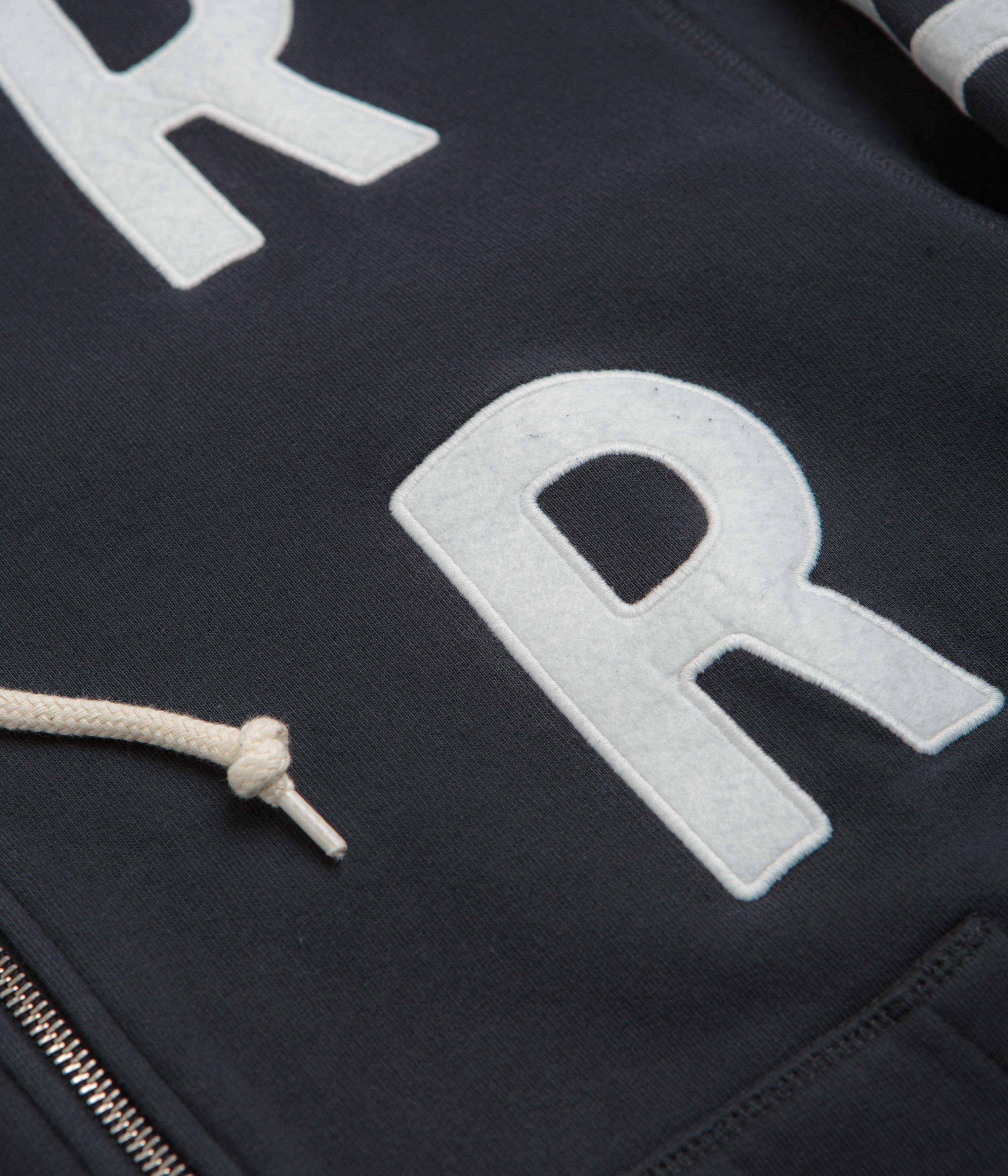 by Parra Word Salad Full Zip Hoodie - Dark Navy