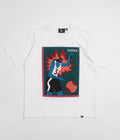 by Parra Baseketball T-Shirt - White