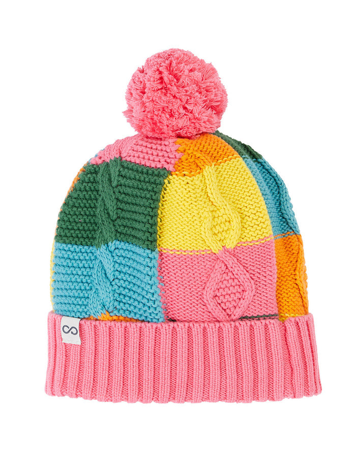 Cable Knit Bobble Hat
