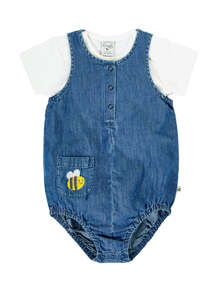 Cadgwith Chambray Romper Outfit