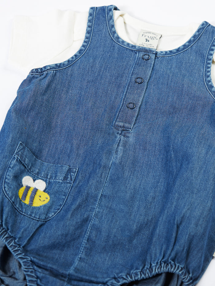 Cadgwith Chambray Romper Outfit