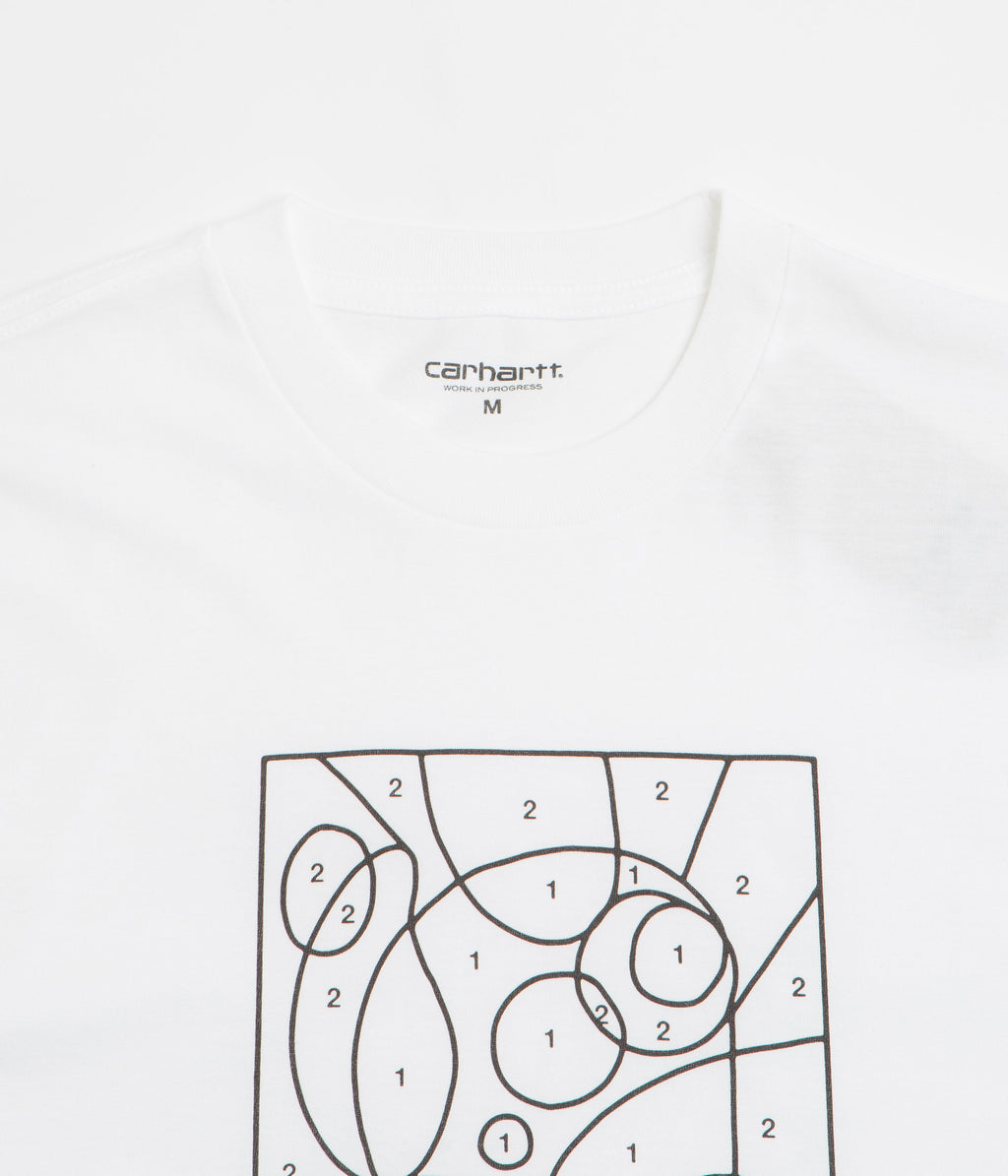 Carhartt By The Numbers T-Shirt - White / Black