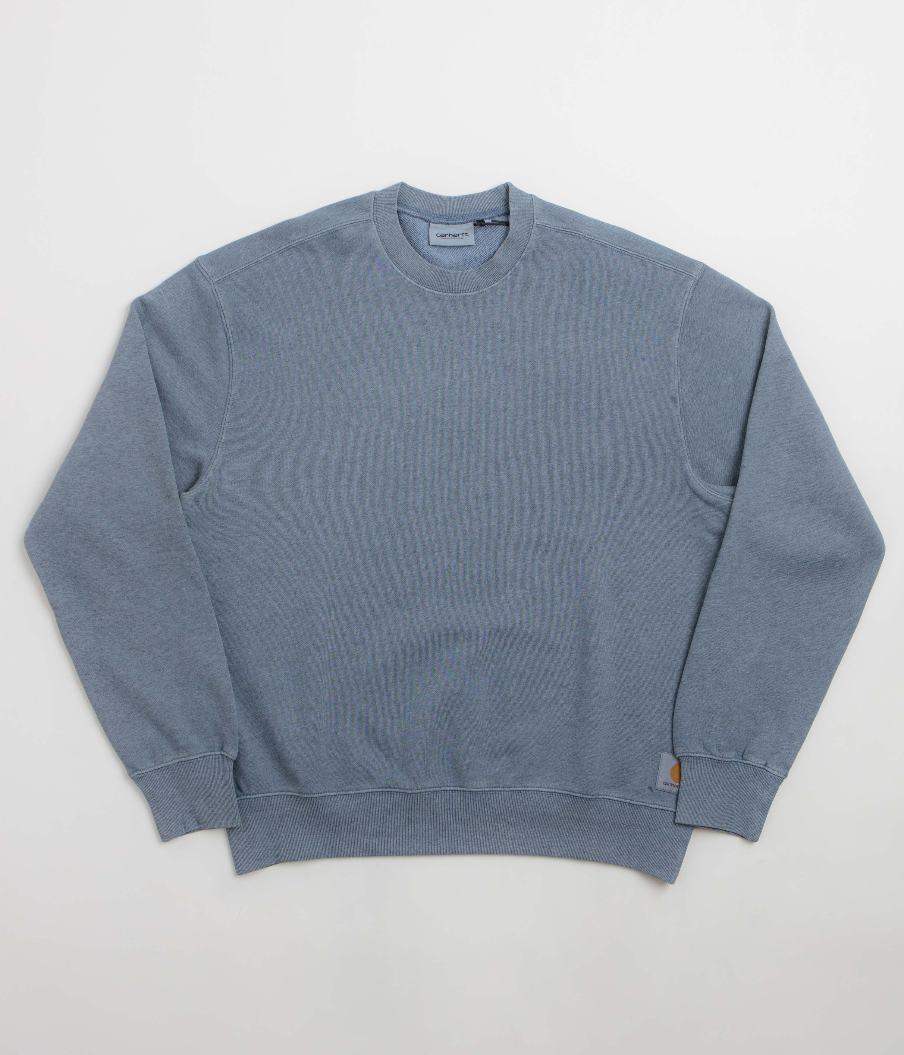 Carhartt Caspian Crewneck Sweatshirt - Shady Blue Heather