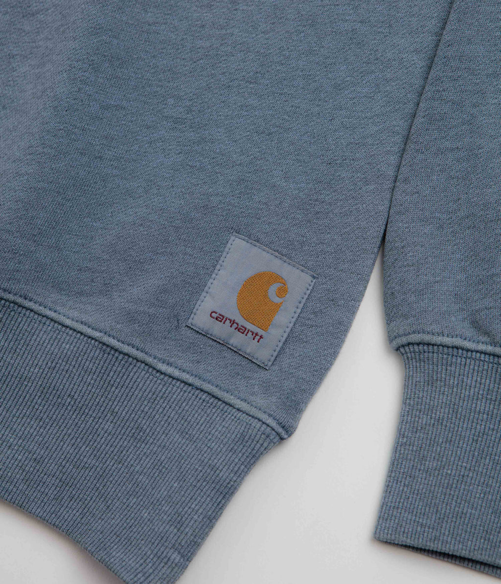 Carhartt Caspian Crewneck Sweatshirt - Shady Blue Heather