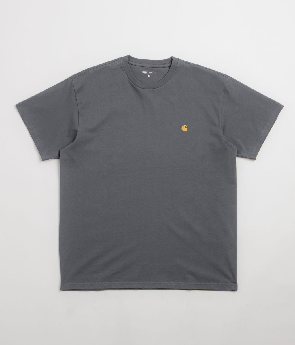 Carhartt Chase T-Shirt - Styx / Gold