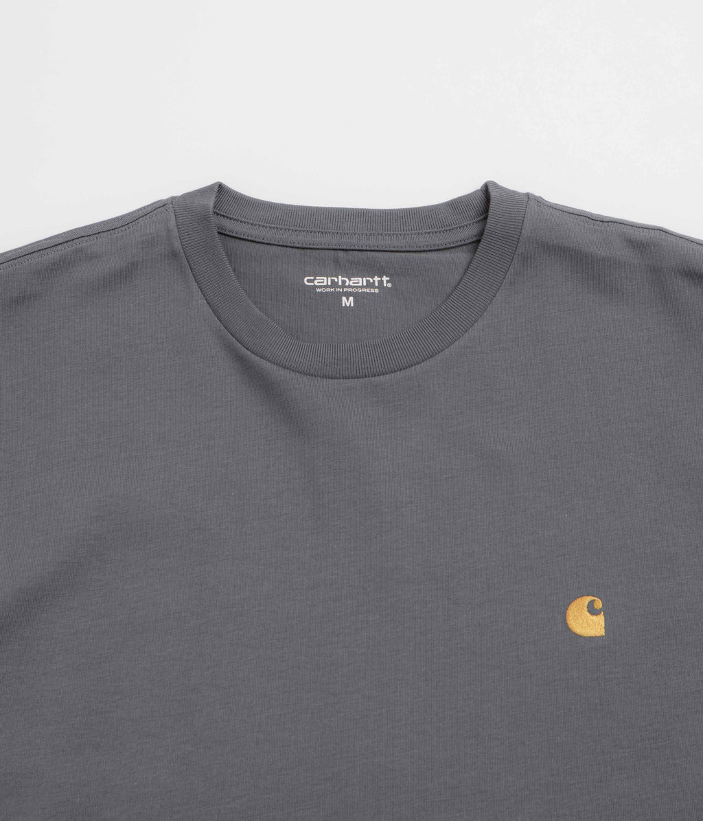 Carhartt Chase T-Shirt - Styx / Gold