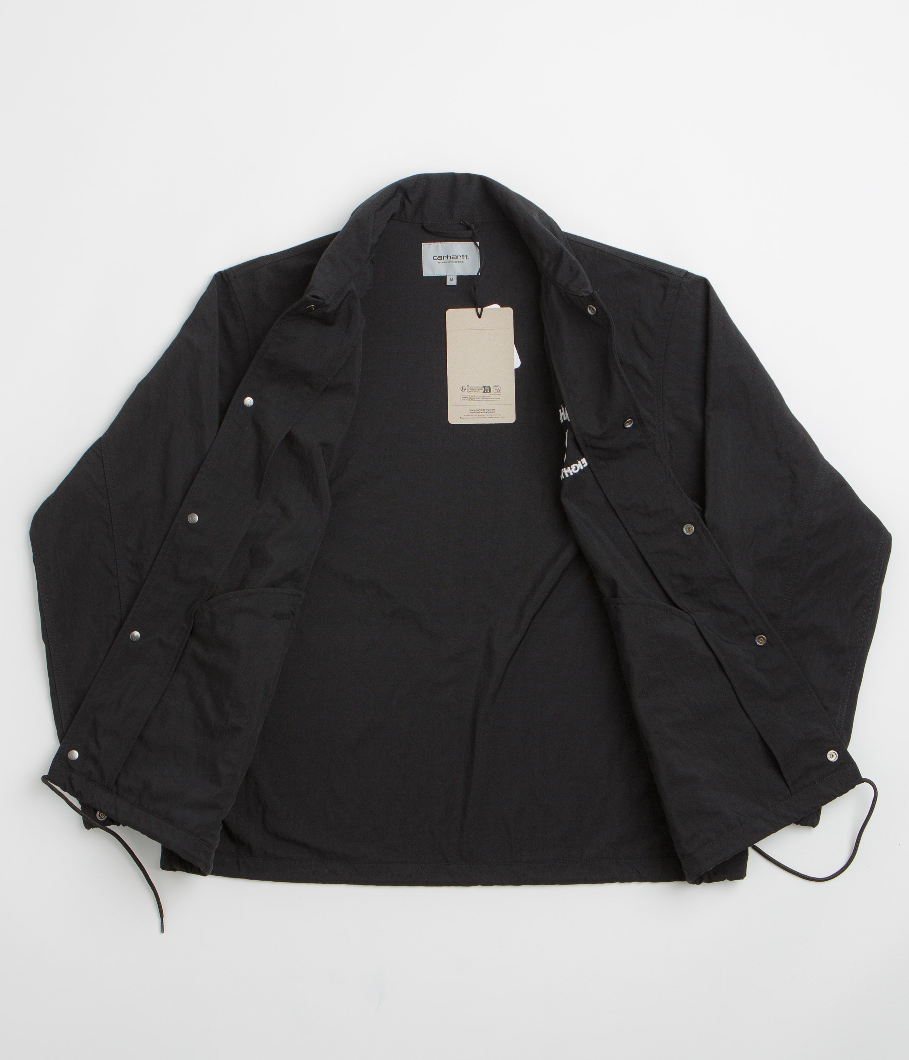Carhartt Eightynine Coach Jacket - Black / White